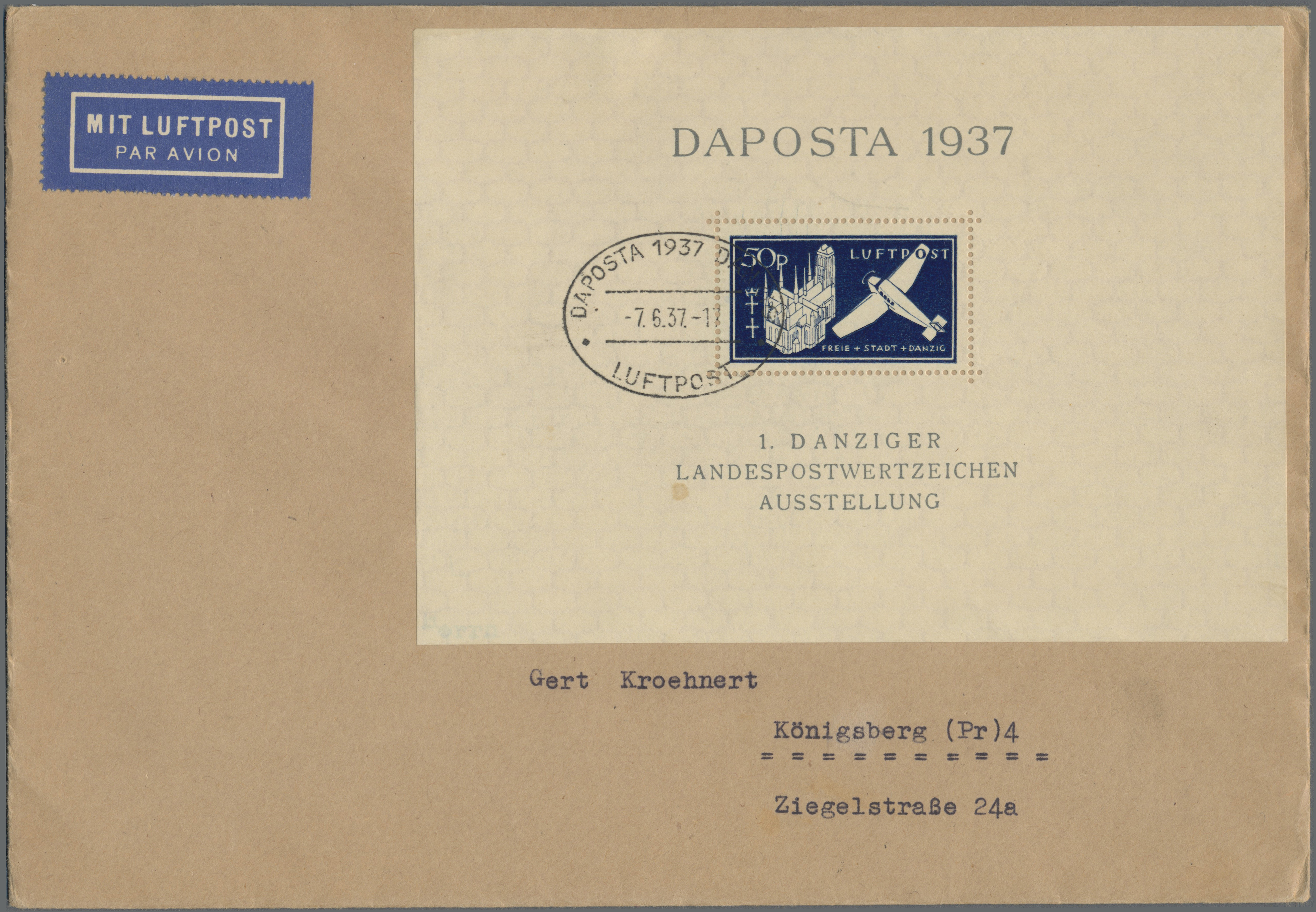 Lot 11066 - danzig  -  Auktionshaus Christoph Gärtner GmbH & Co. KG 57th AUCTION - Day 5