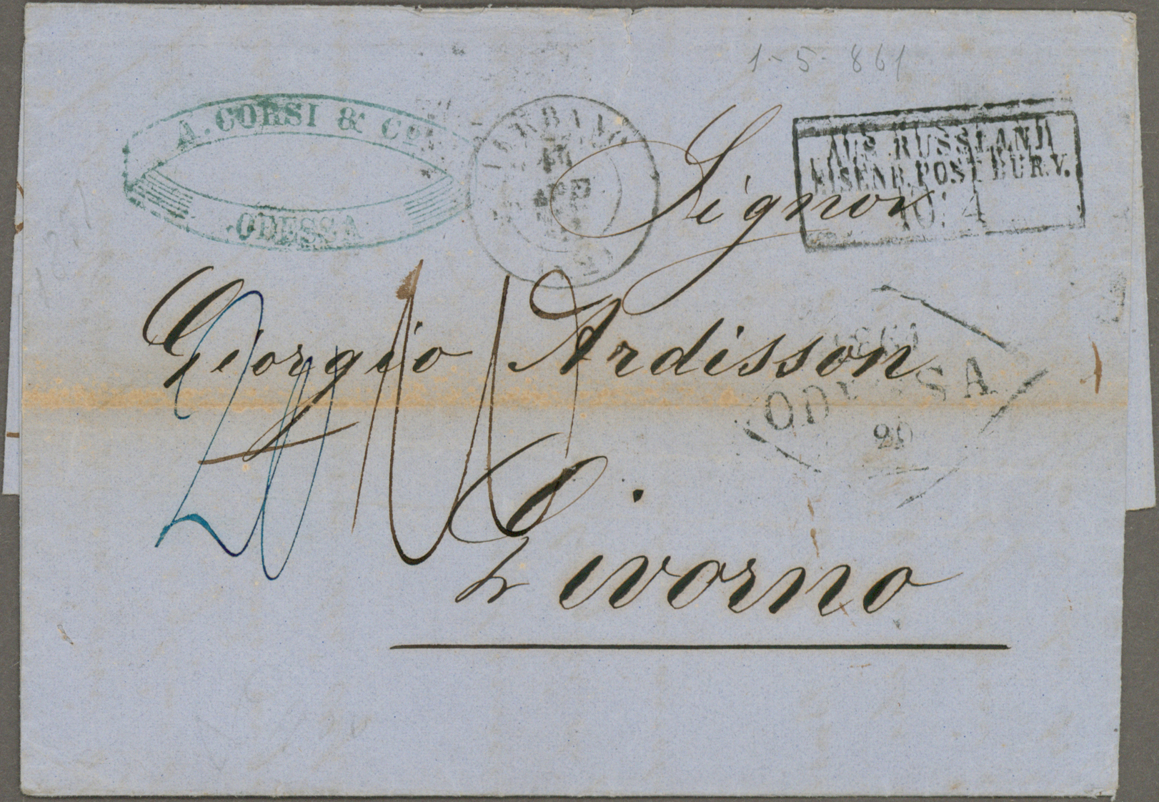 Lot 02856 - Italien - Vorphila | Markenlose Briefe  -  Auktionshaus Christoph Gärtner GmbH & Co. KG 58th AUCTION - Day 2