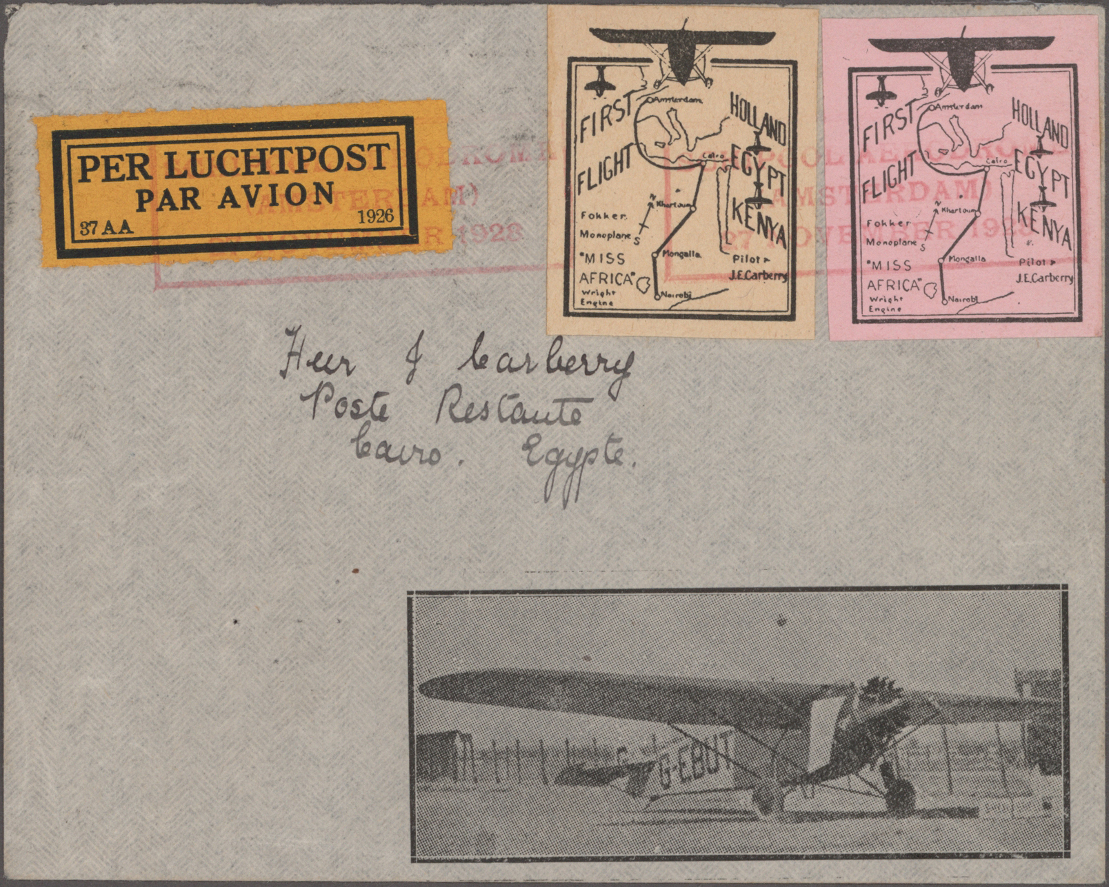 Lot 02241 - flugpost europa - Auktionshaus Christoph Gärtner GmbH & Co. KG 58th AUCTION - Day 2 Lot 02241 - flugpost europa - Auktionshaus Christoph Gärtner GmbH & Co. KG 58th AUCTION - Day 2
