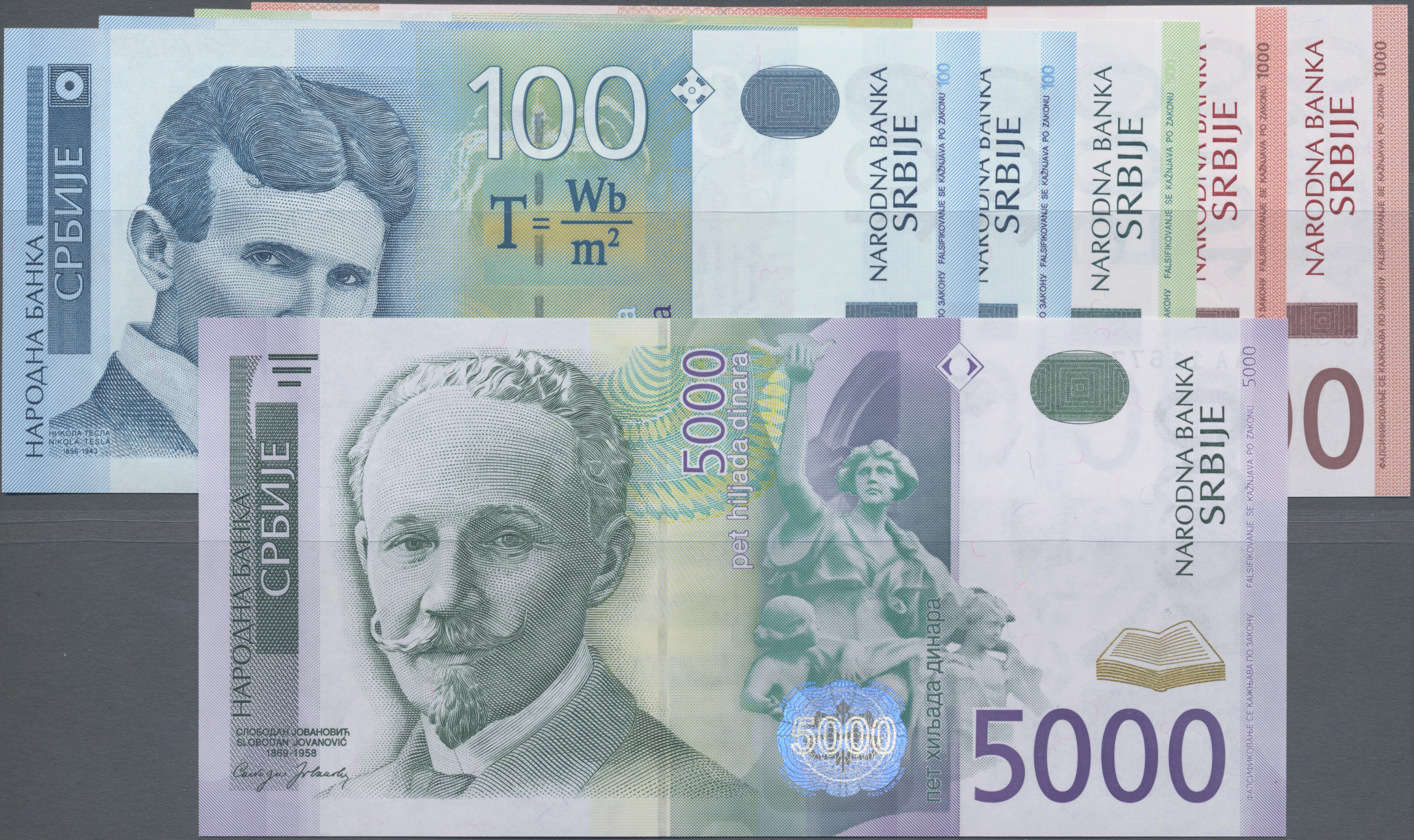Lot 02545 - Serbia / Serbien | Banknoten  -  Auktionshaus Christoph Gärtner GmbH & Co. KG Sale #45 Banknotes Worldwide