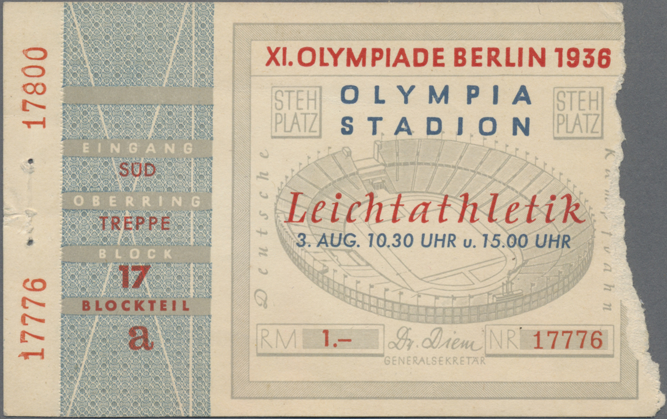 Lot 08390 - thematik: olympische spiele / olympic games  -  Auktionshaus Christoph Gärtner GmbH & Co. KG 55th AUCTION - Day 4