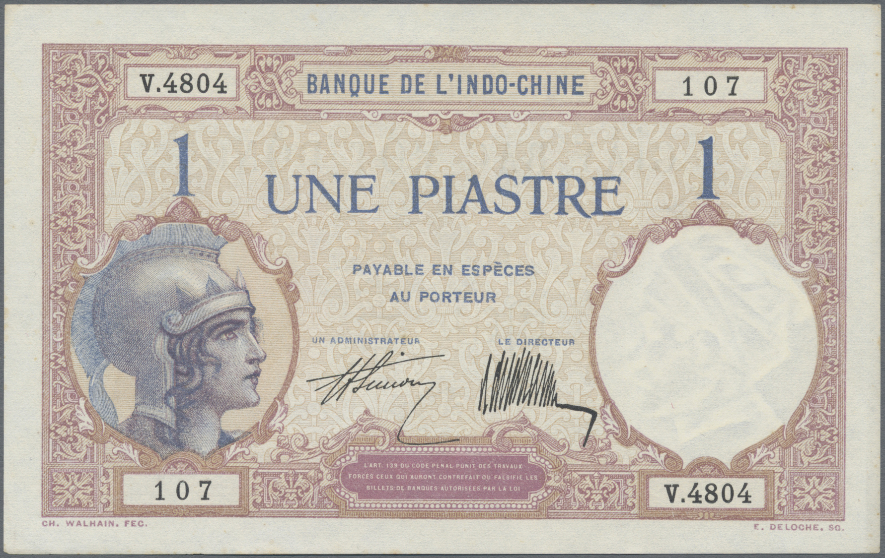 Lot 01636 - French Indochina / Französisch Indochina | Banknoten - Auktionshaus Christoph Gärtner GmbH & Co. KG Sale #45 Banknotes Worldwide Lot 01636 - French Indochina / Französisch Indochina | Banknoten - Auktionshaus Christoph Gärtner GmbH & Co. KG Sale #45 Banknotes Worldwide
