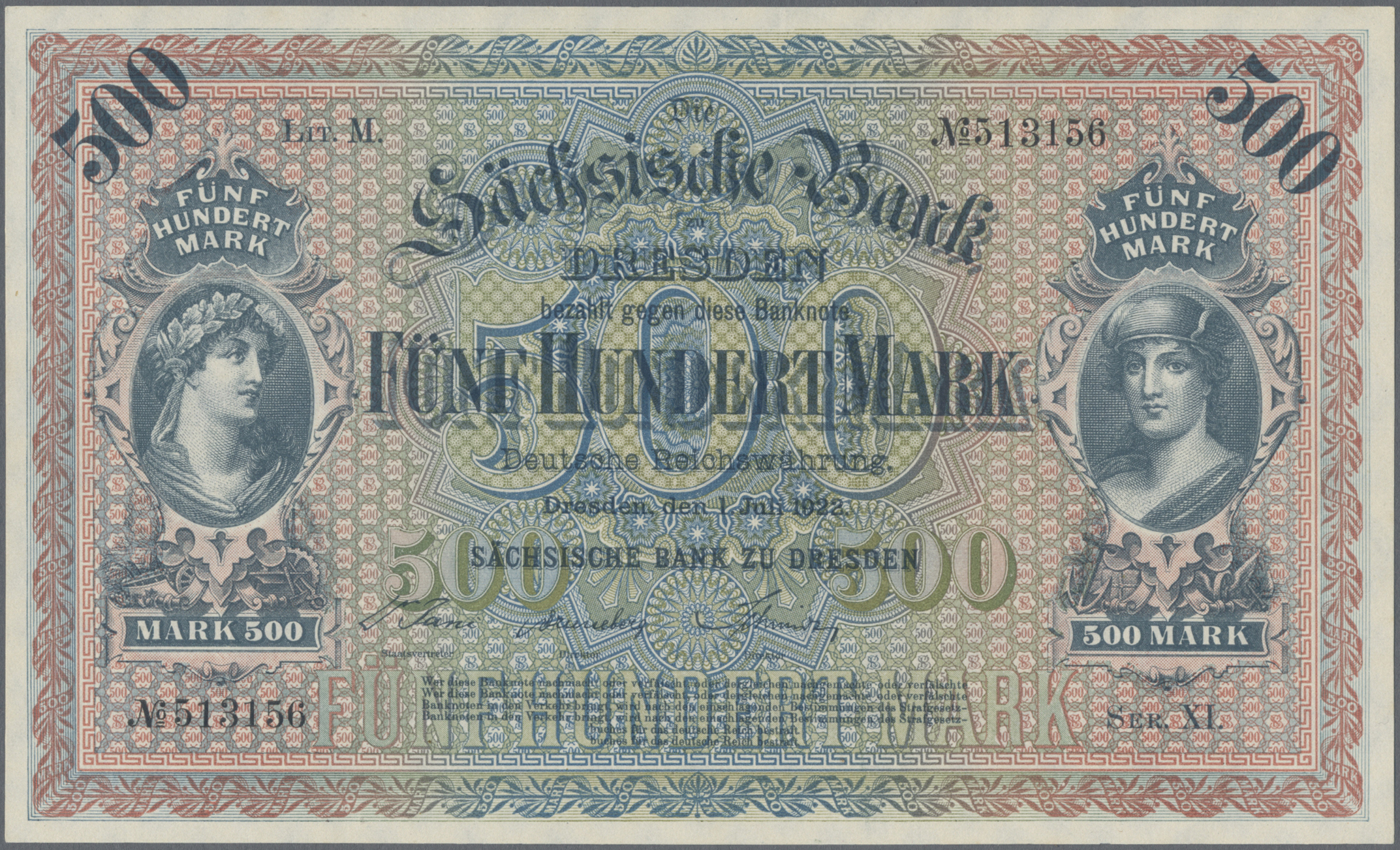 Lot 01816 - Deutschland - Länderscheine | Banknoten  -  Auktionshaus Christoph Gärtner GmbH & Co. KG 58th AUCTION - Day 1