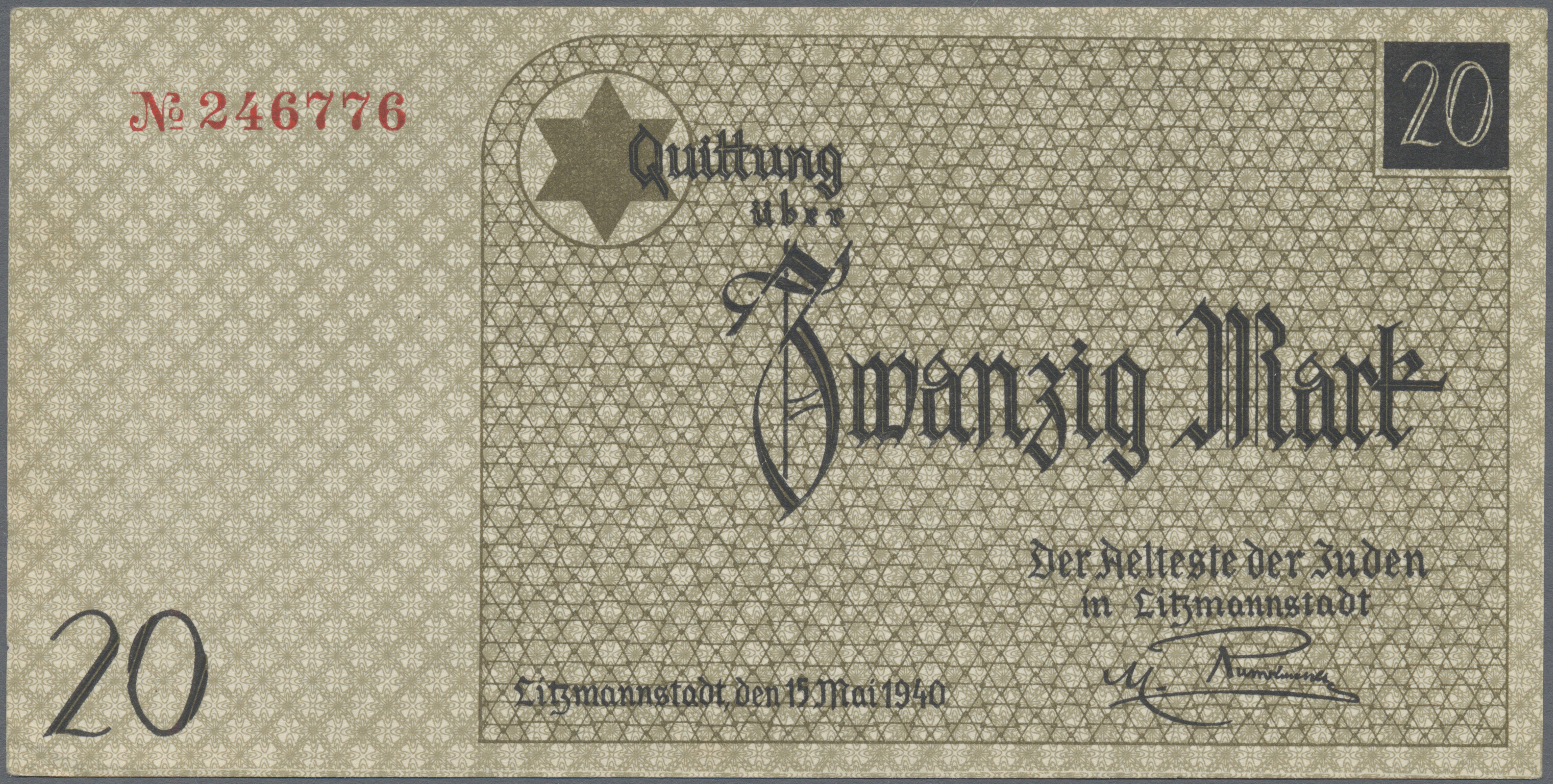 Lot 01794 - Deutschland - Konzentrations- und Kriegsgefangenenlager | Banknoten - Auktionshaus Christoph Gärtner GmbH & Co. KG 58th AUCTION - Day 1 Lot 01794 - Deutschland - Konzentrations- und Kriegsgefangenenlager | Banknoten - Auktionshaus Christoph Gärtner GmbH & Co. KG 58th AUCTION - Day 1