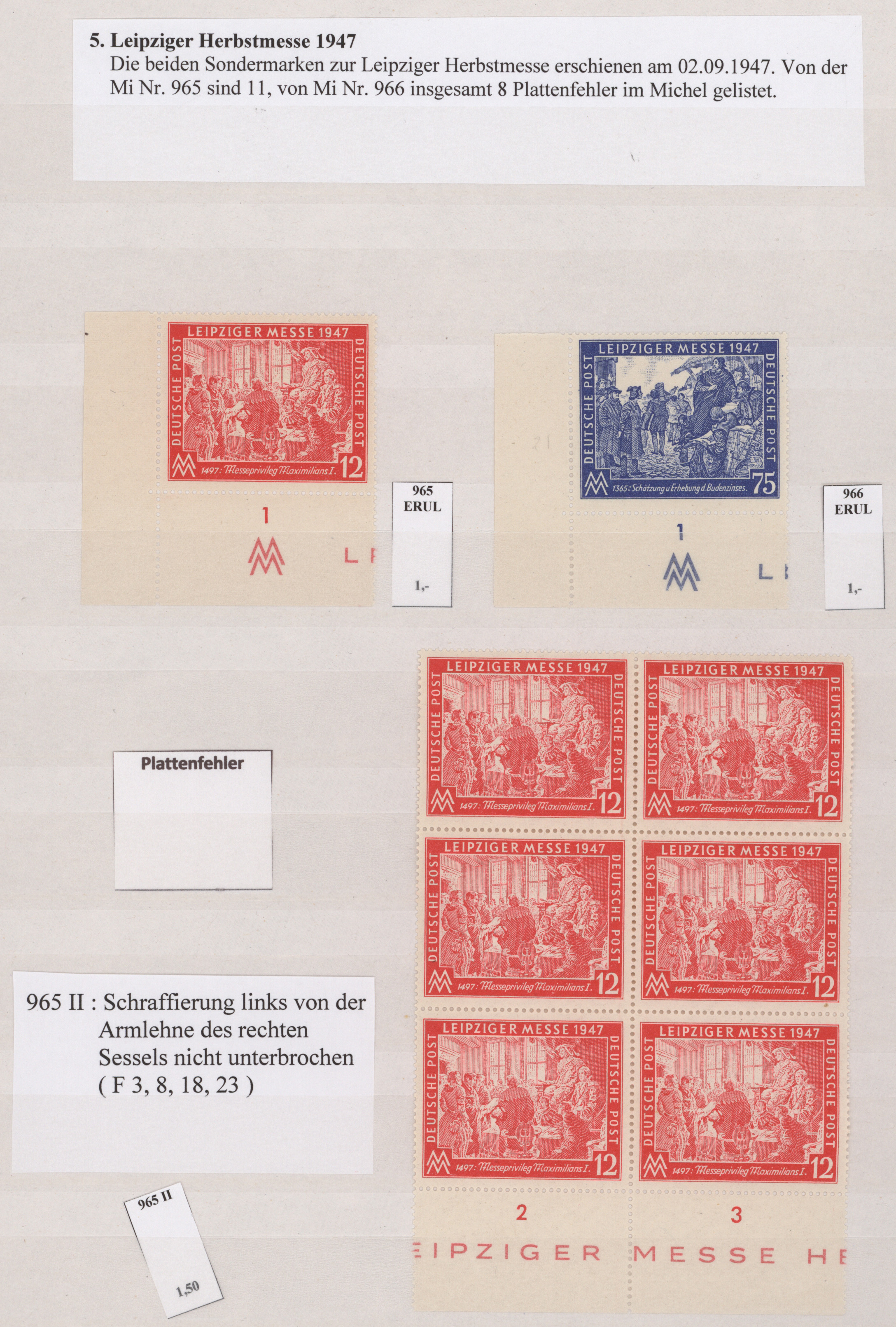 Lot 14777 - Alliierte Besetzung - Gemeinschaftsausgabe  -  Auktionshaus Christoph Gärtner GmbH & Co. KG 58th AUCTION - Day 5