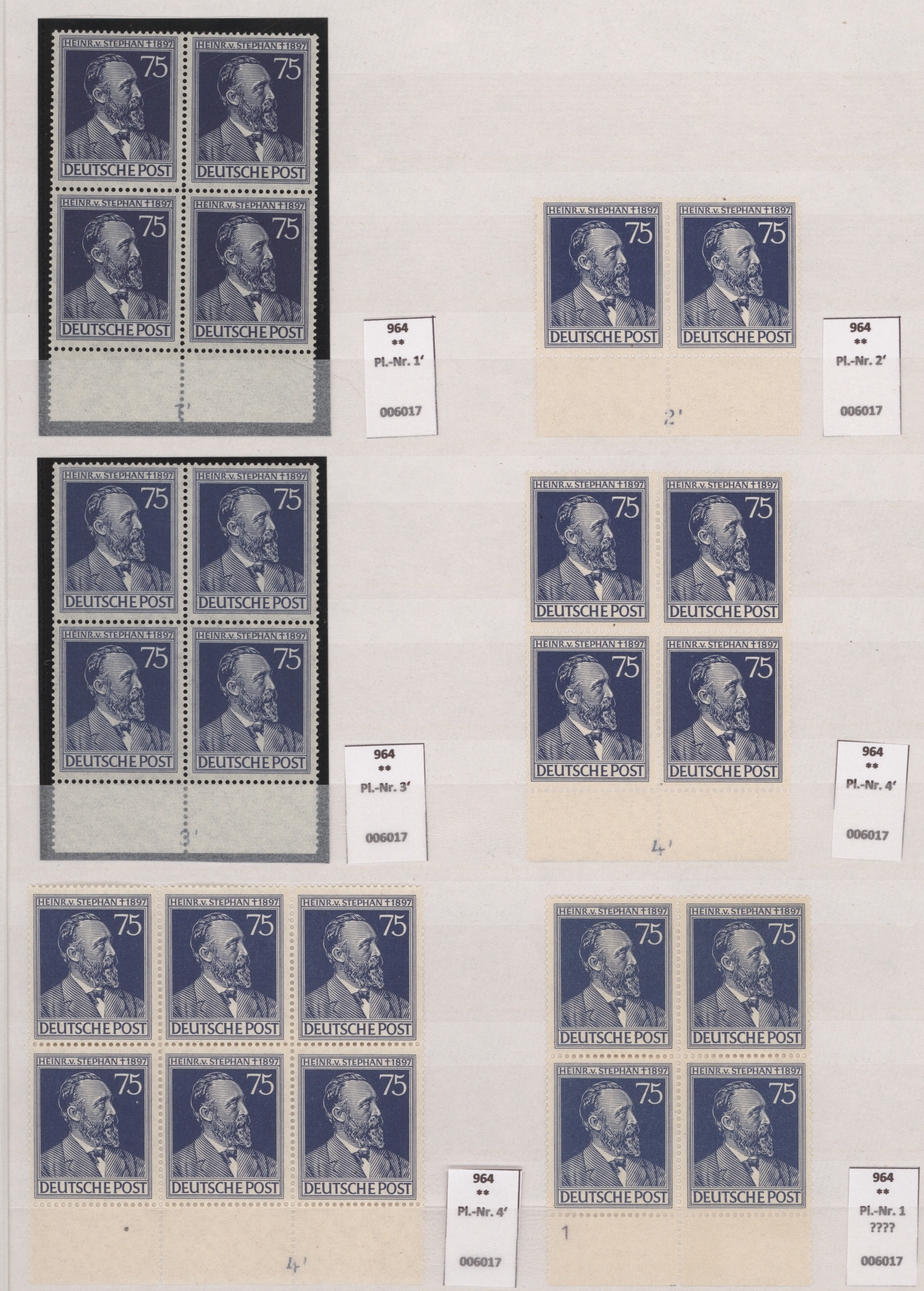 Lot 14775 - Alliierte Besetzung - Gemeinschaftsausgabe  -  Auktionshaus Christoph Gärtner GmbH & Co. KG 58th AUCTION - Day 5