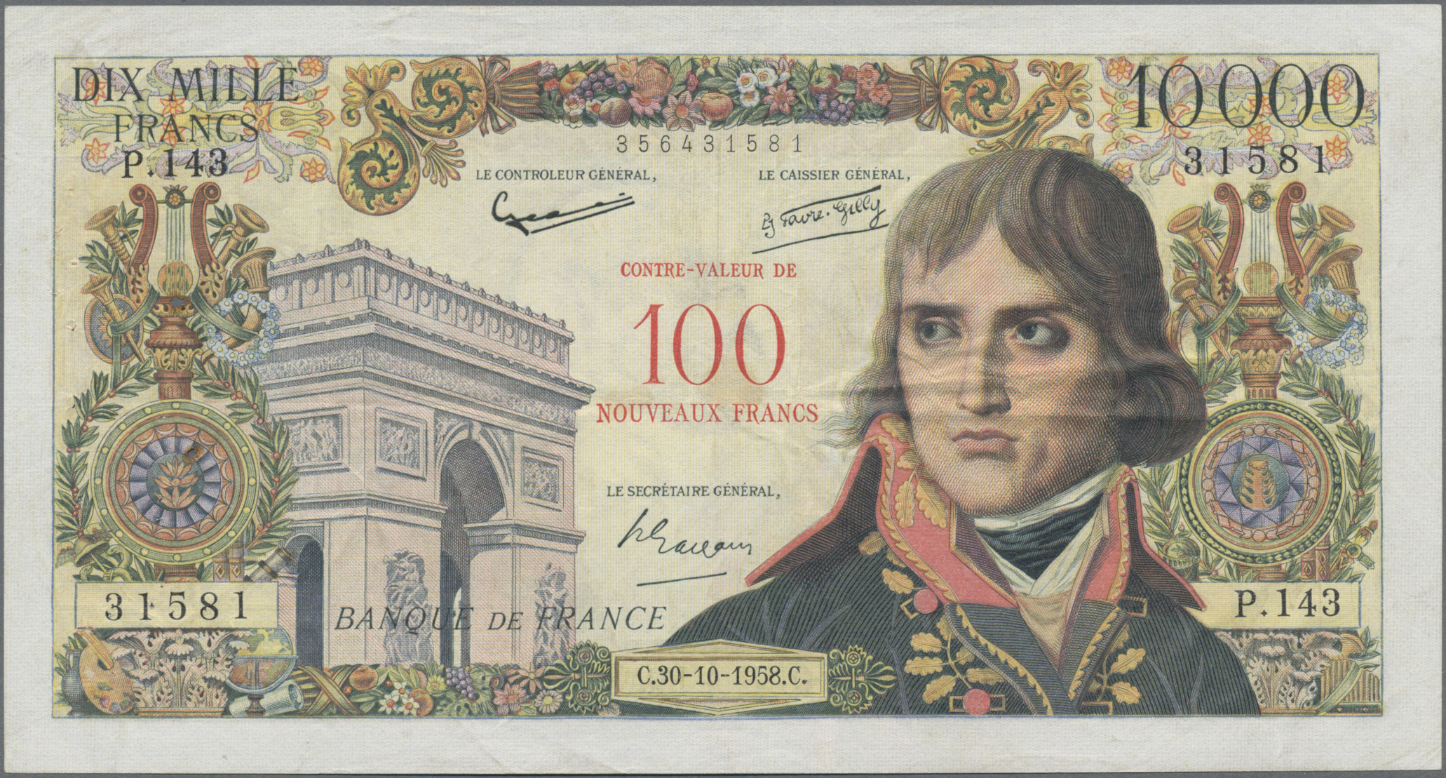 Lot 00195 - France / Frankreich | Banknoten  -  Auktionshaus Christoph Gärtner GmbH & Co. KG 55th AUCTION - Day 1
