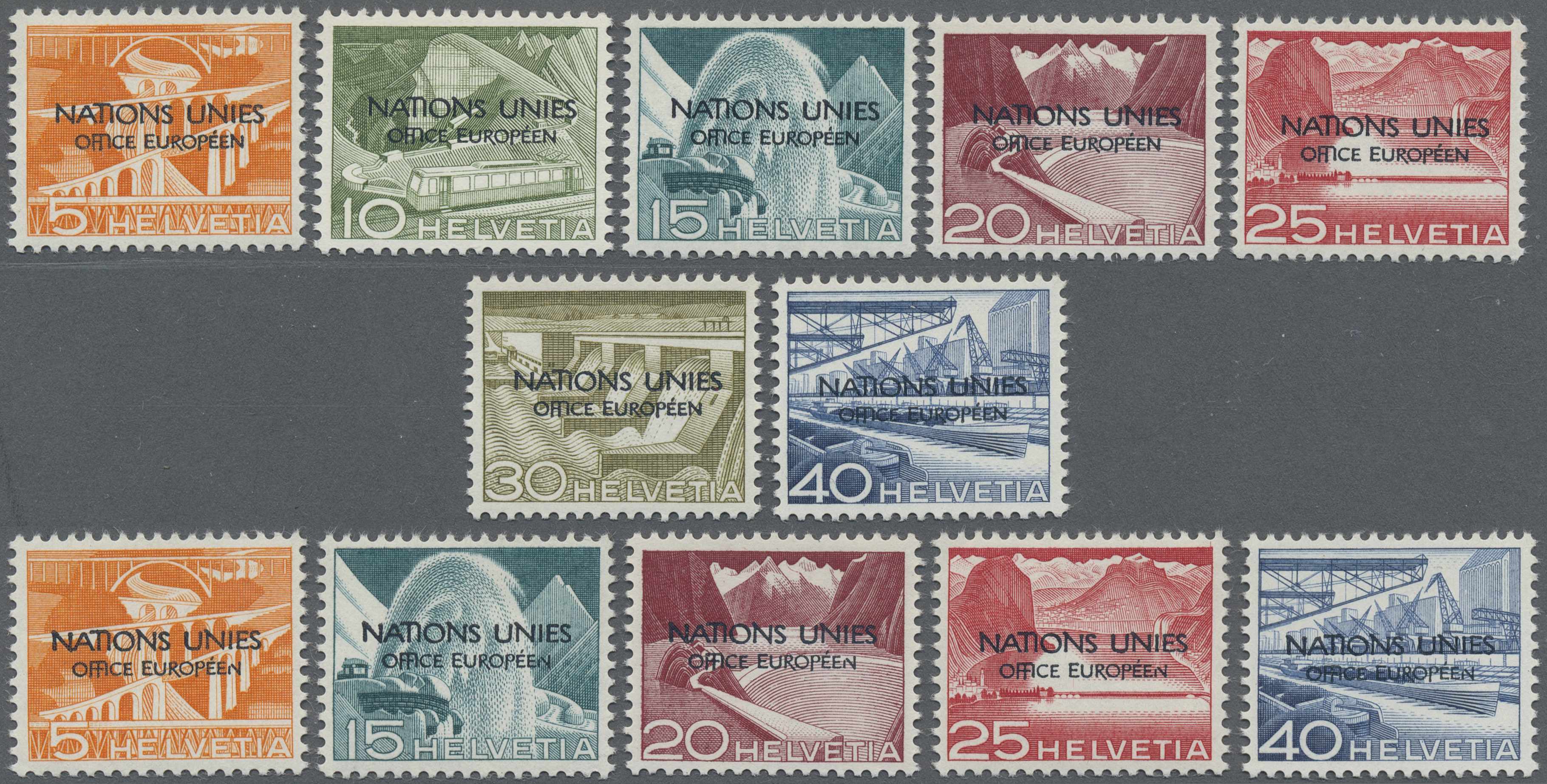 Lot 03560 - Schweiz - Europäisches Amt der Vereinten Nationen (ONU/UNO) - Auktionshaus Christoph Gärtner GmbH & Co. KG 58th AUCTION - Day 2 Lot 03560 - Schweiz - Europäisches Amt der Vereinten Nationen (ONU/UNO) - Auktionshaus Christoph Gärtner GmbH & Co. KG 58th AUCTION - Day 2