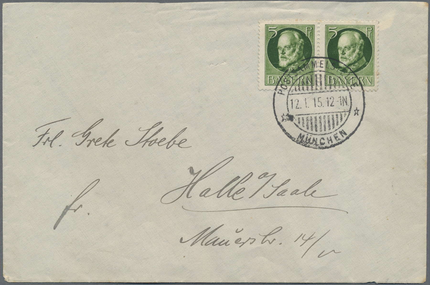 Lot 02835 - Bayern - Feldpost - Auktionshaus Christoph Gärtner GmbH & Co. KG 53rd AUCTION - Day 3 Germany Lot 02835 - Bayern - Feldpost - Auktionshaus Christoph Gärtner GmbH & Co. KG 53rd AUCTION - Day 3 Germany