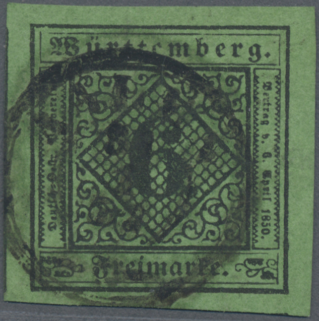 Lot 04822 - Württemberg - Marken und Briefe  -  Auktionshaus Christoph Gärtner GmbH & Co. KG 57th AUCTION - Day 3