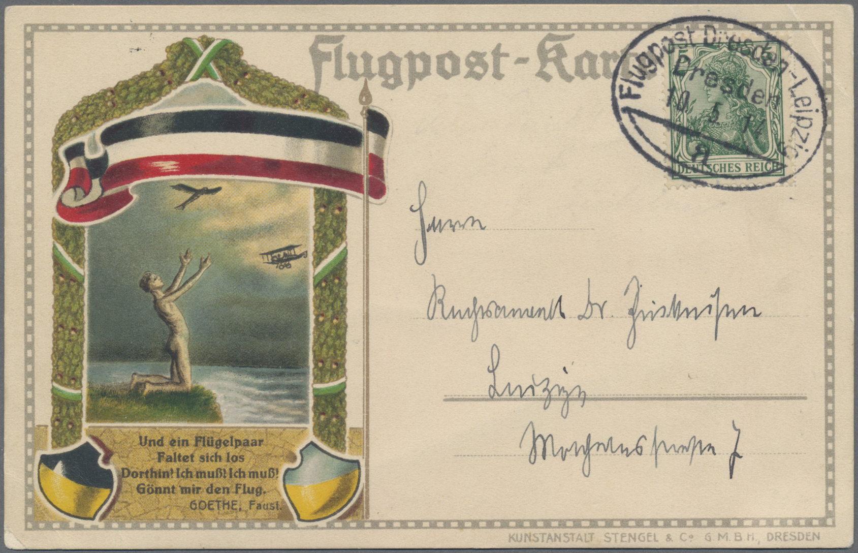Lot 08000 - flugpost deutschland  -  Auktionshaus Christoph Gärtner GmbH & Co. KG 56th AUCTION - Day 4