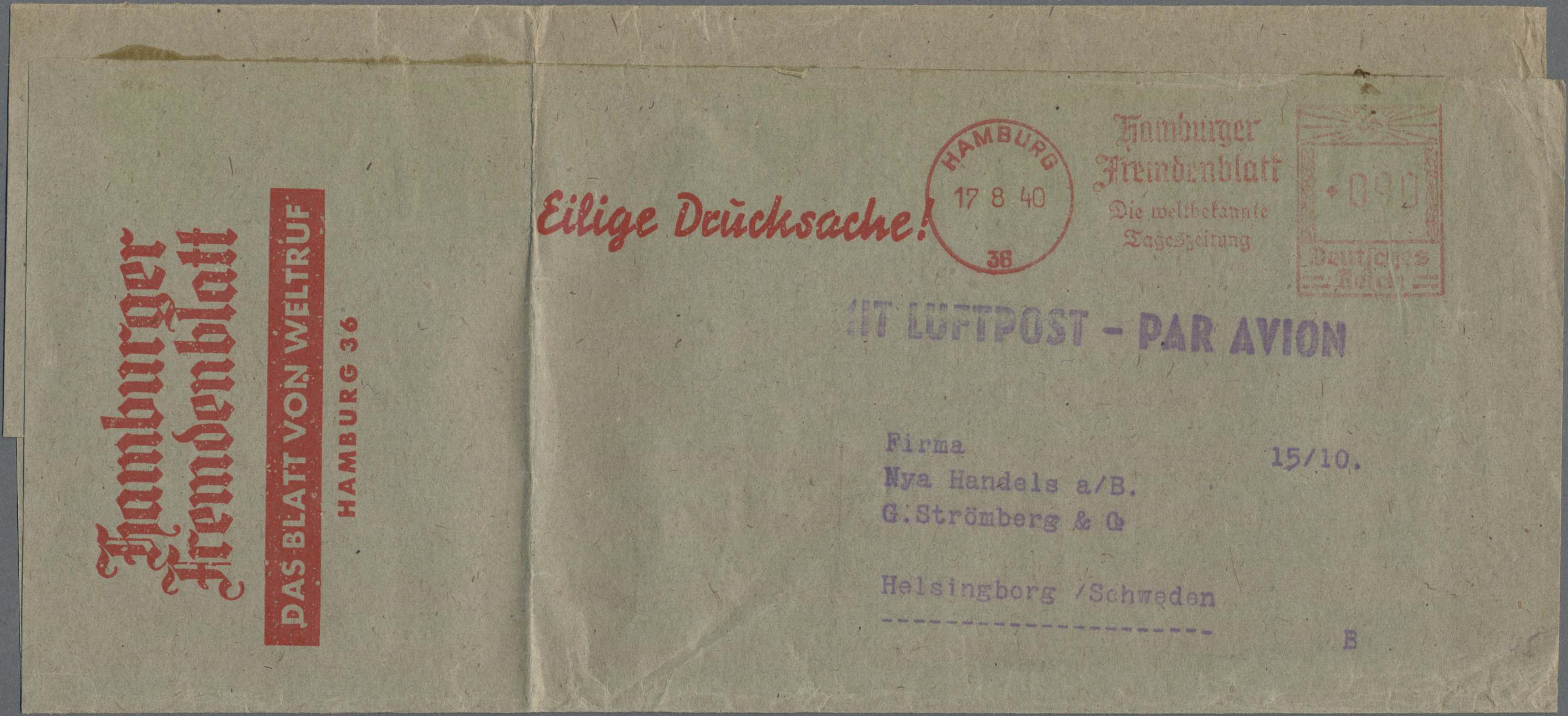 Lot 13959 - Deutsches Reich - Auktionshaus Christoph Gärtner GmbH & Co. KG 58th AUCTION - Day 5 Lot 13959 - Deutsches Reich - Auktionshaus Christoph Gärtner GmbH & Co. KG 58th AUCTION - Day 5