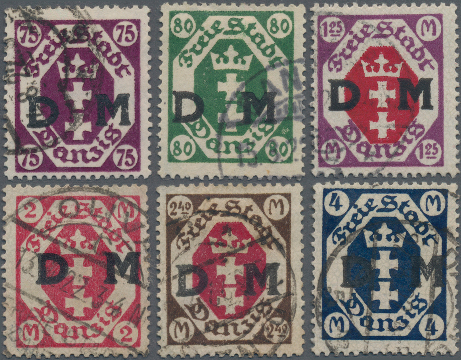 Lot 05895 - danzig - dienstmarken - Auktionshaus Christoph Gärtner GmbH & Co. KG 58th AUCTION - Day 2 Lot 05895 - danzig - dienstmarken - Auktionshaus Christoph Gärtner GmbH & Co. KG 58th AUCTION - Day 2