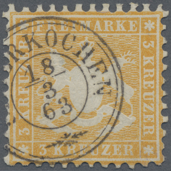 Lot 04850 - Württemberg - Marken und Briefe - Auktionshaus Christoph Gärtner GmbH & Co. KG 57th AUCTION - Day 3 Lot 04850 - Württemberg - Marken und Briefe - Auktionshaus Christoph Gärtner GmbH & Co. KG 57th AUCTION - Day 3