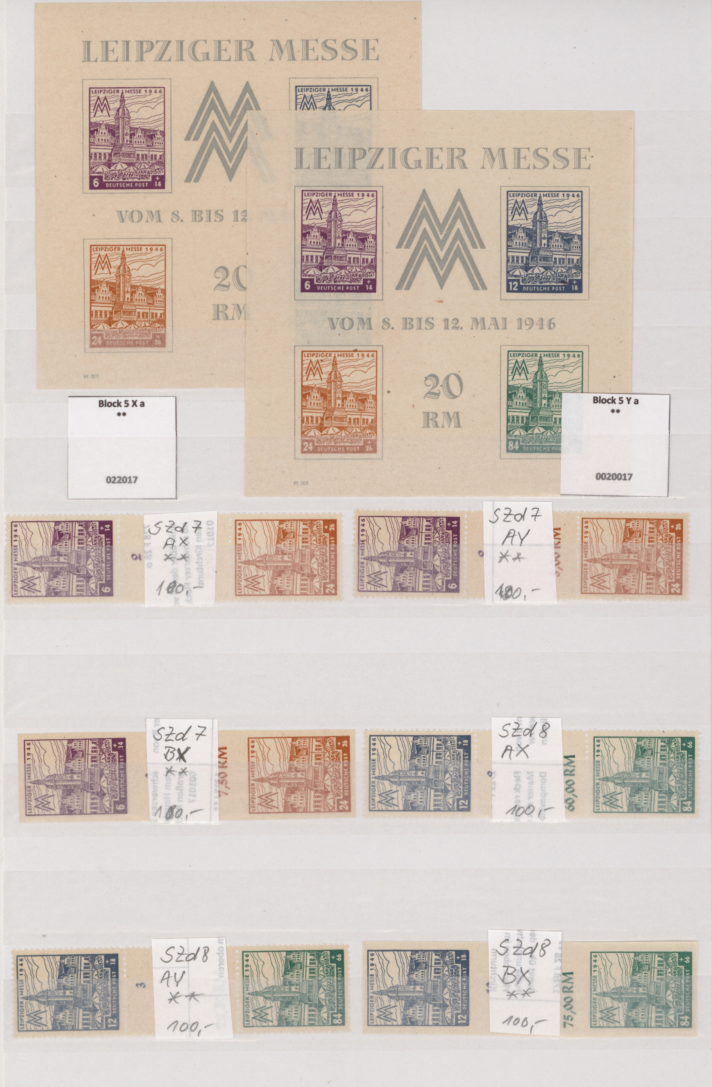 Lot 14845 - Sowjetische Zone - West-Sachsen - Auktionshaus Christoph Gärtner GmbH & Co. KG 58th AUCTION - Day 5 Lot 14845 - Sowjetische Zone - West-Sachsen - Auktionshaus Christoph Gärtner GmbH & Co. KG 58th AUCTION - Day 5