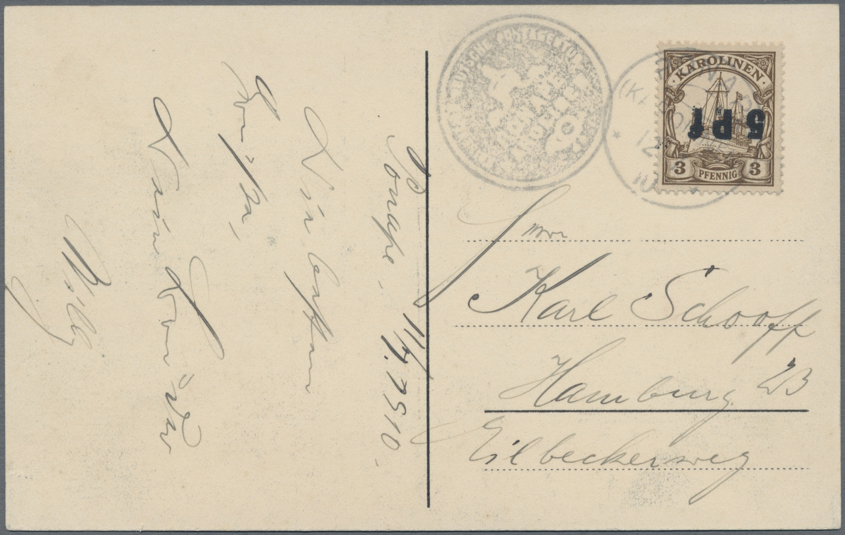 Lot 1285 - Deutsche Kolonien - Karolinen - Auction #211 Lot 1285 - Deutsche Kolonien - Karolinen - Auction #211