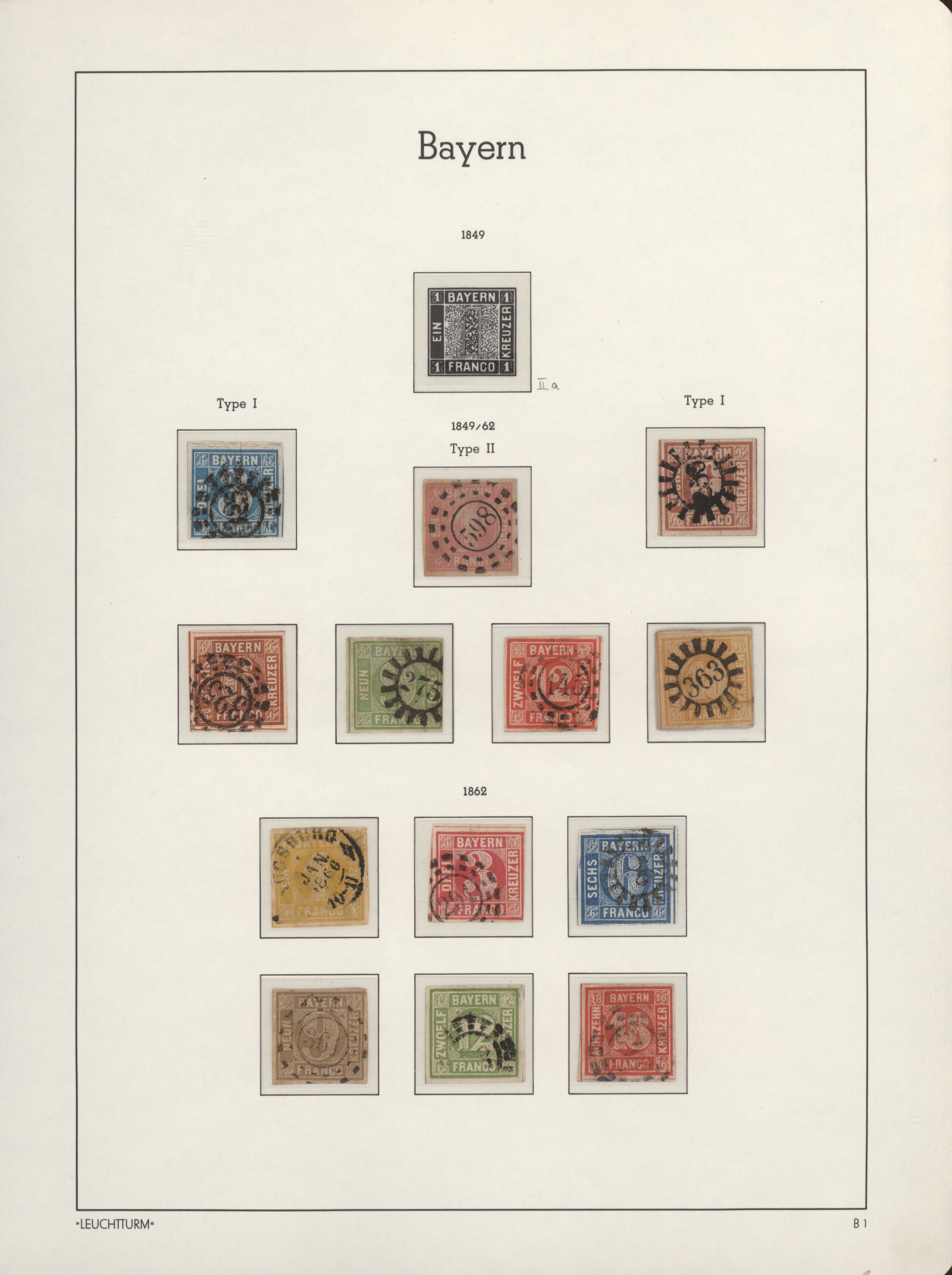 Lot 09702 - Bayern - Marken und Briefe - Auktionshaus Christoph Gärtner GmbH & Co. KG 59th AUCTION - day 5 Lot 09702 - Bayern - Marken und Briefe - Auktionshaus Christoph Gärtner GmbH & Co. KG 59th AUCTION - day 5