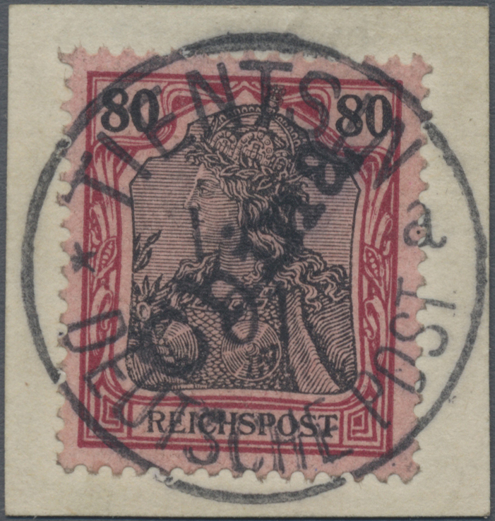 Lot 1212 - deutsche post in china  -  Auktionshaus Edgar Mohrmann & Co. Internat. Briefmarken-Auktionen GmhH Auction #211  