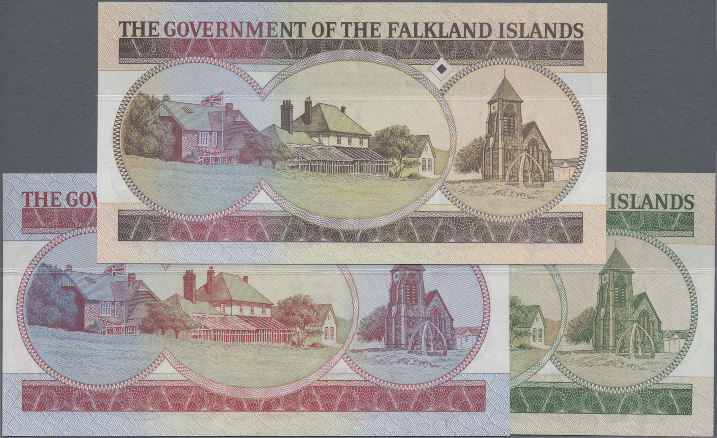 Lot 00171 - Falkland Islands / Falkland Inseln | Banknoten  -  Auktionshaus Christoph Gärtner GmbH & Co. KG 55th AUCTION - Day 1