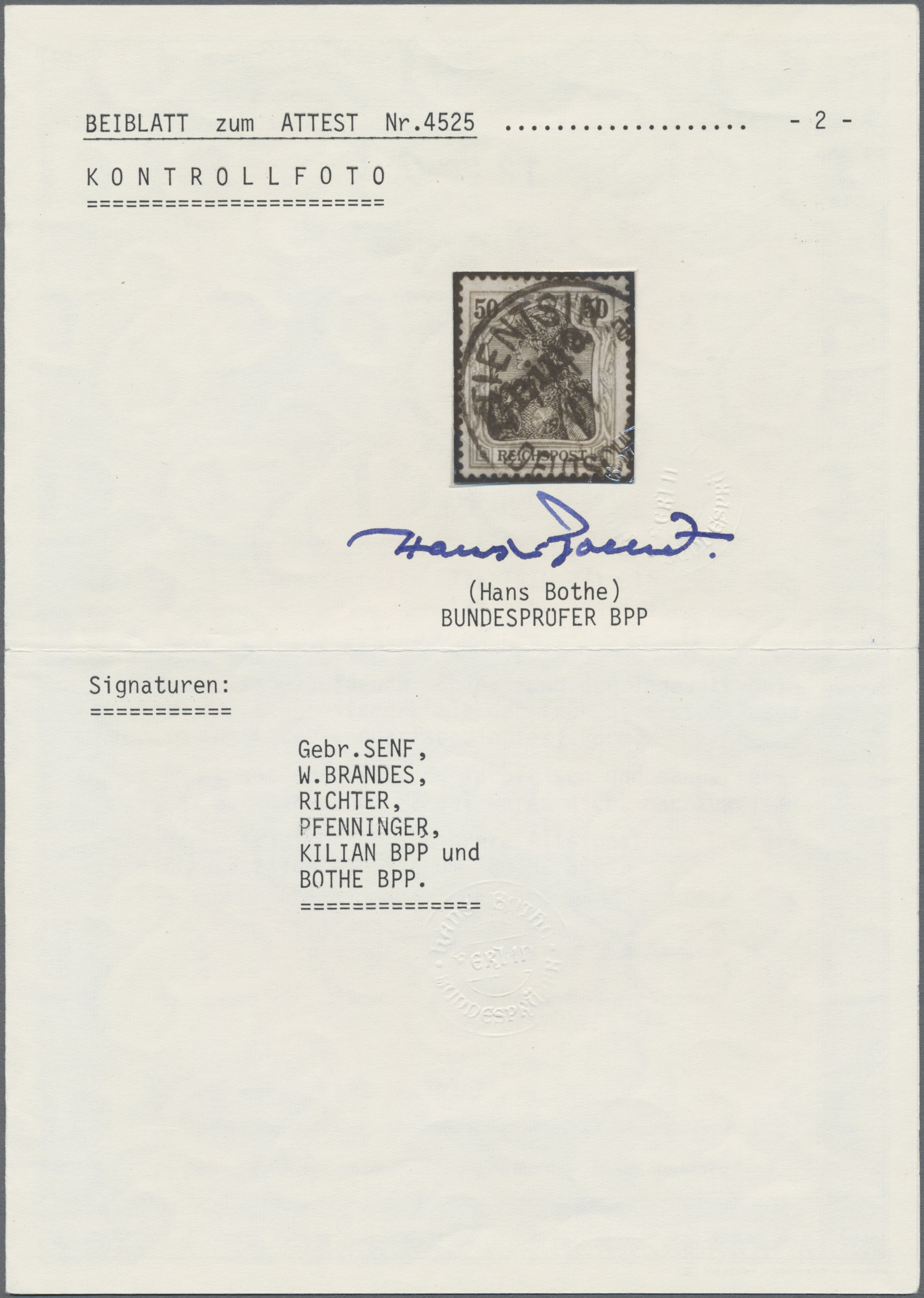 Lot 1207 - deutsche post in china  -   Auction #211