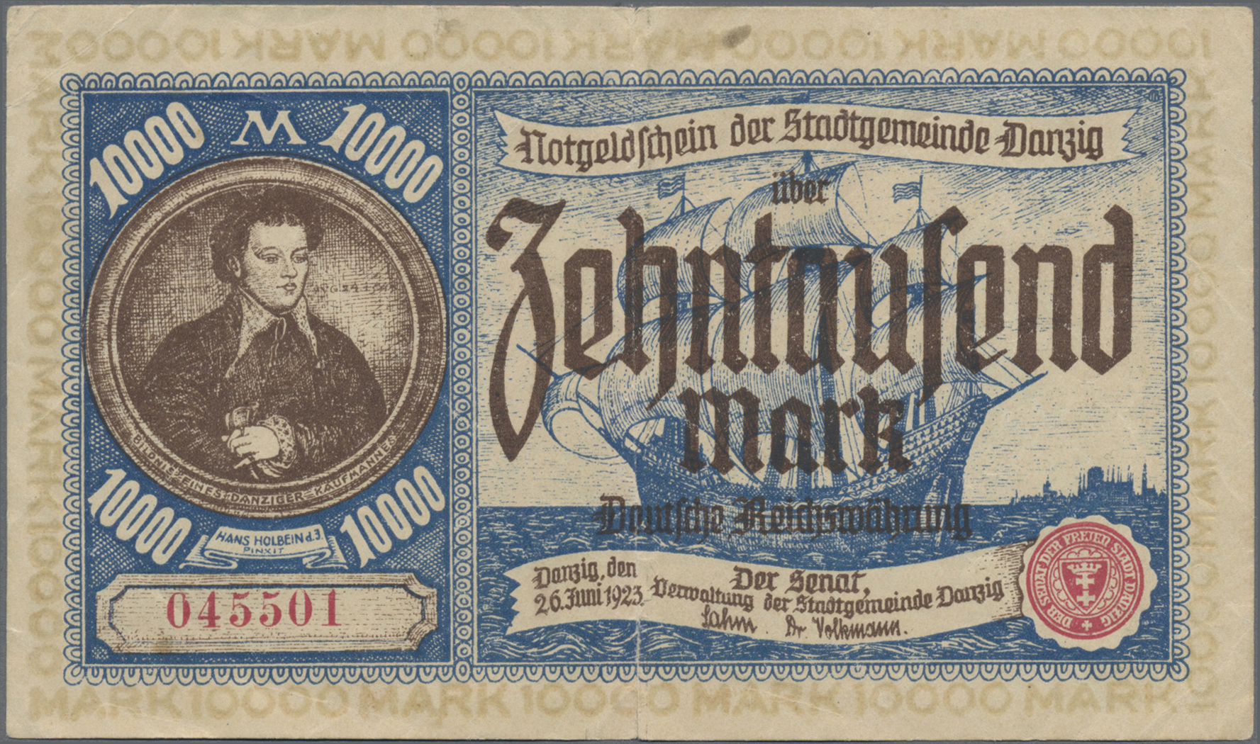 Lot 01782 - Deutschland - Nebengebiete Deutsches Reich | Banknoten - Auktionshaus Christoph Gärtner GmbH & Co. KG 58th AUCTION - Day 1 Lot 01782 - Deutschland - Nebengebiete Deutsches Reich | Banknoten - Auktionshaus Christoph Gärtner GmbH & Co. KG 58th AUCTION - Day 1