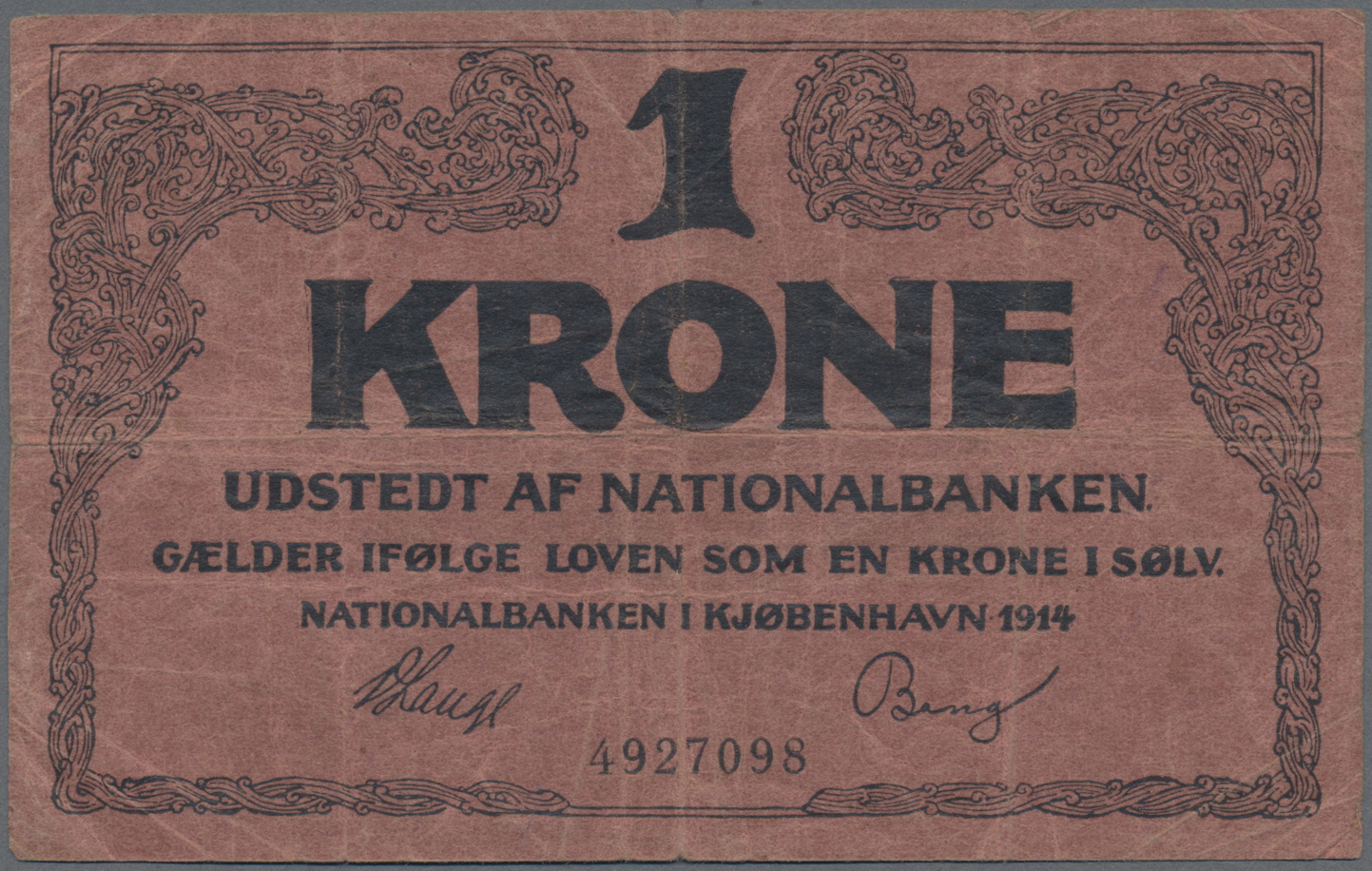 Lot 01096 - Denmark / Dänemark | Banknoten - Auktionshaus Christoph Gärtner GmbH & Co. KG 58th AUCTION - Day 1 Lot 01096 - Denmark / Dänemark | Banknoten - Auktionshaus Christoph Gärtner GmbH & Co. KG 58th AUCTION - Day 1