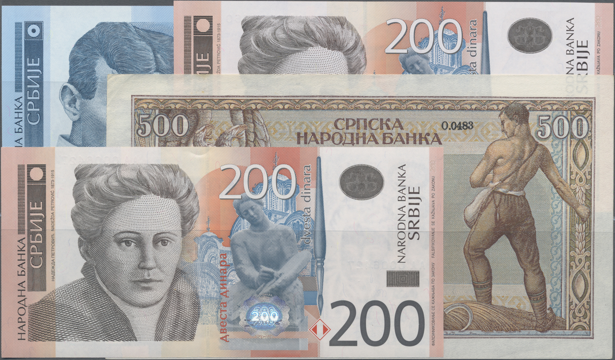 Lot 00445 - Serbia / Serbien | Banknoten  -  Auktionshaus Christoph Gärtner GmbH & Co. KG 55th AUCTION - Day 1
