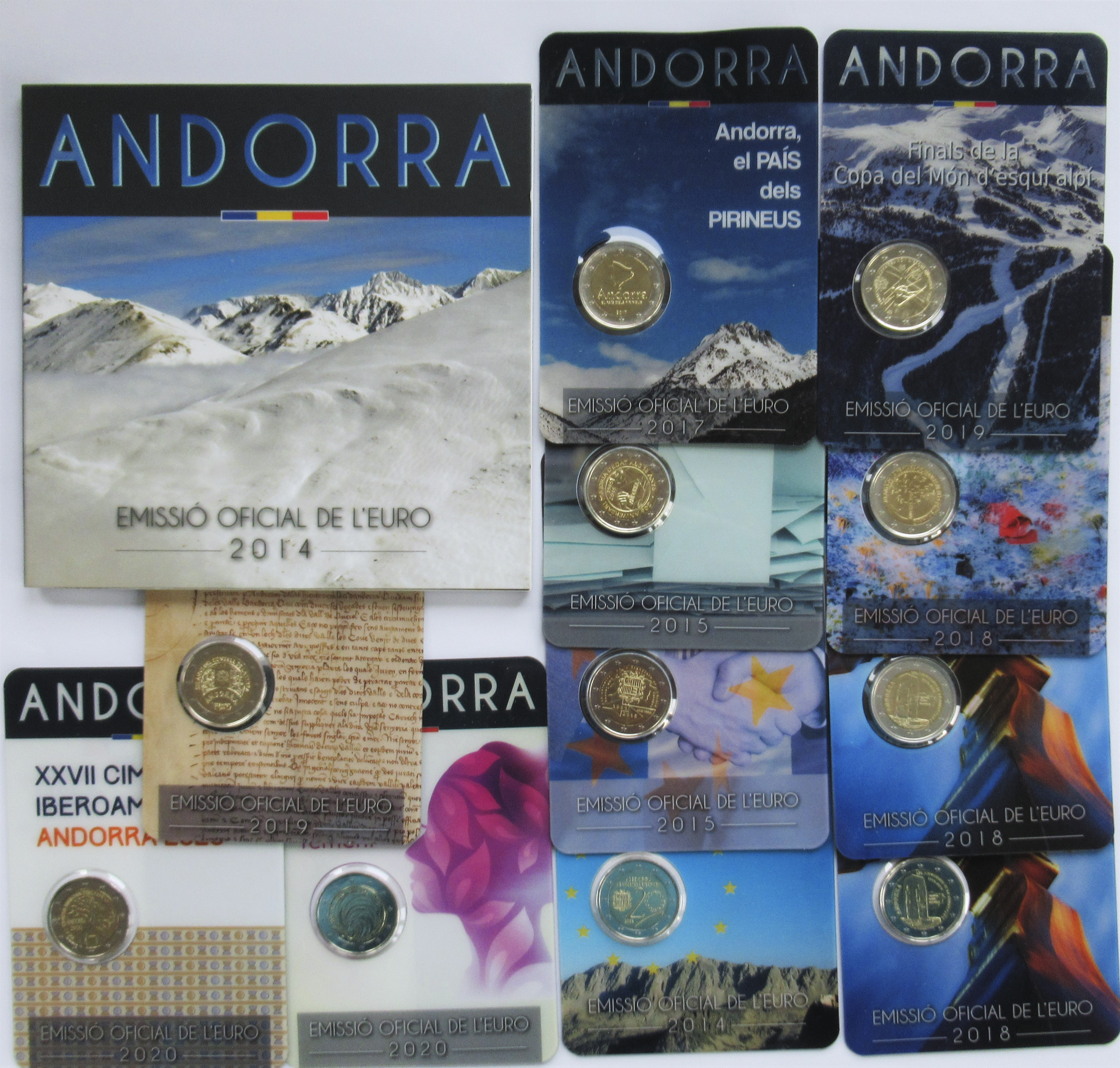 Lot 13209 - Andorra | Euromünzen - Auktionshaus Christoph Gärtner GmbH & Co. KG 53rd AUCTION - Day 6 Coins & Banknotes Lot 13209 - Andorra | Euromünzen - Auktionshaus Christoph Gärtner GmbH & Co. KG 53rd AUCTION - Day 6 Coins & Banknotes