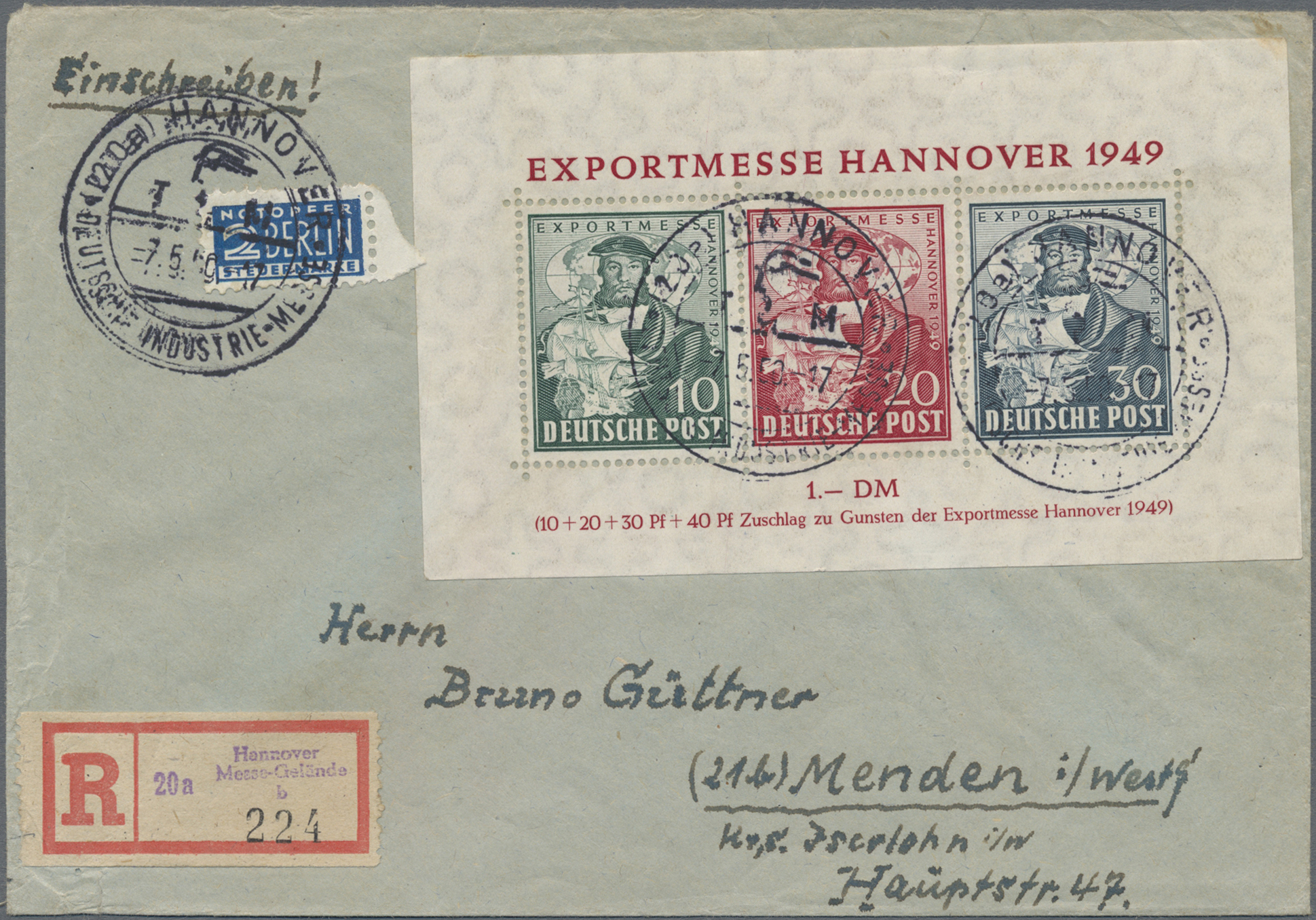 Lot 1908 - bizone  -   Auction #211