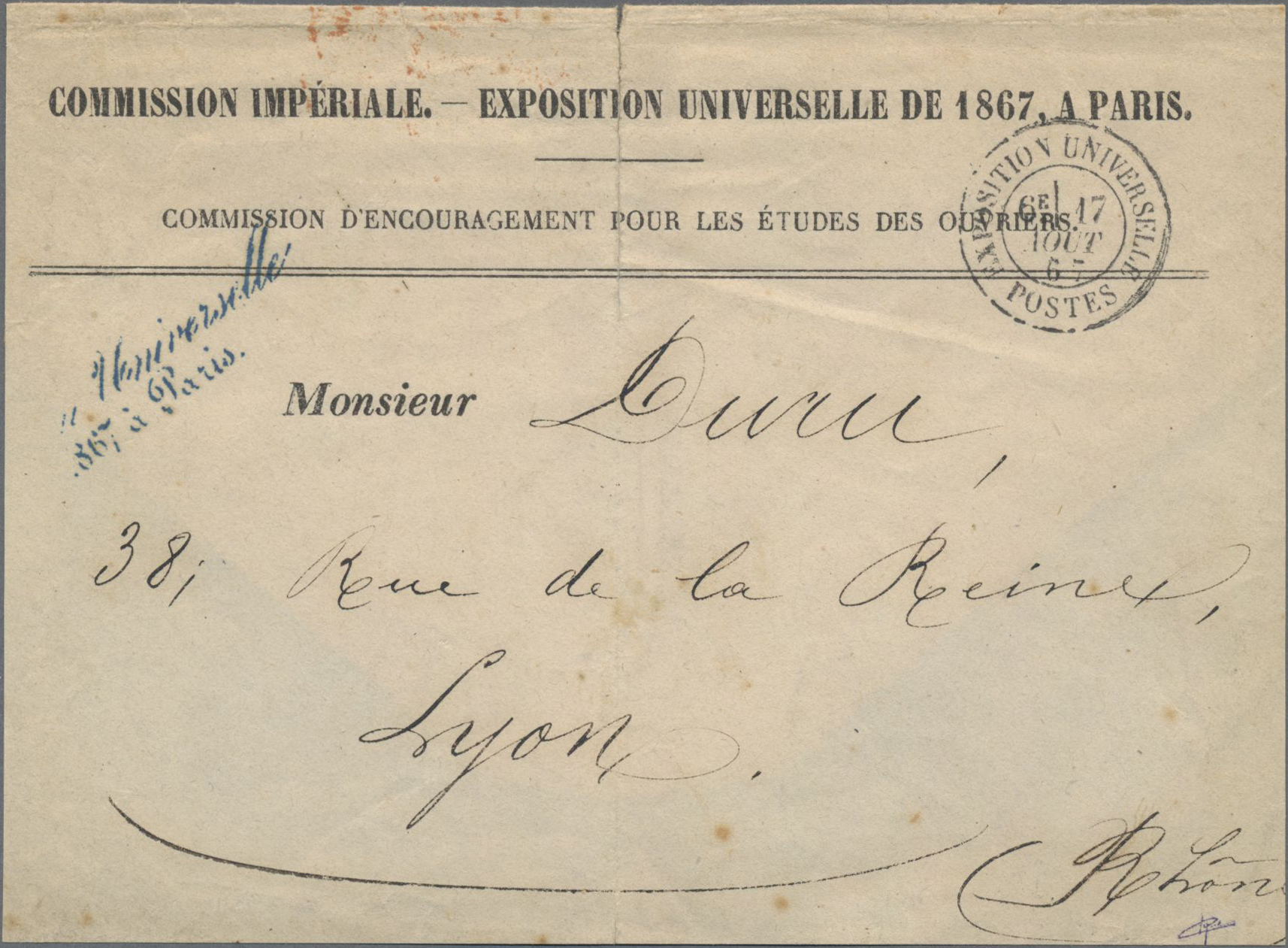 Lot 03366 - Frankreich - Stempel  -  Auktionshaus Christoph Gärtner GmbH & Co. KG 57th AUCTION - Day 2