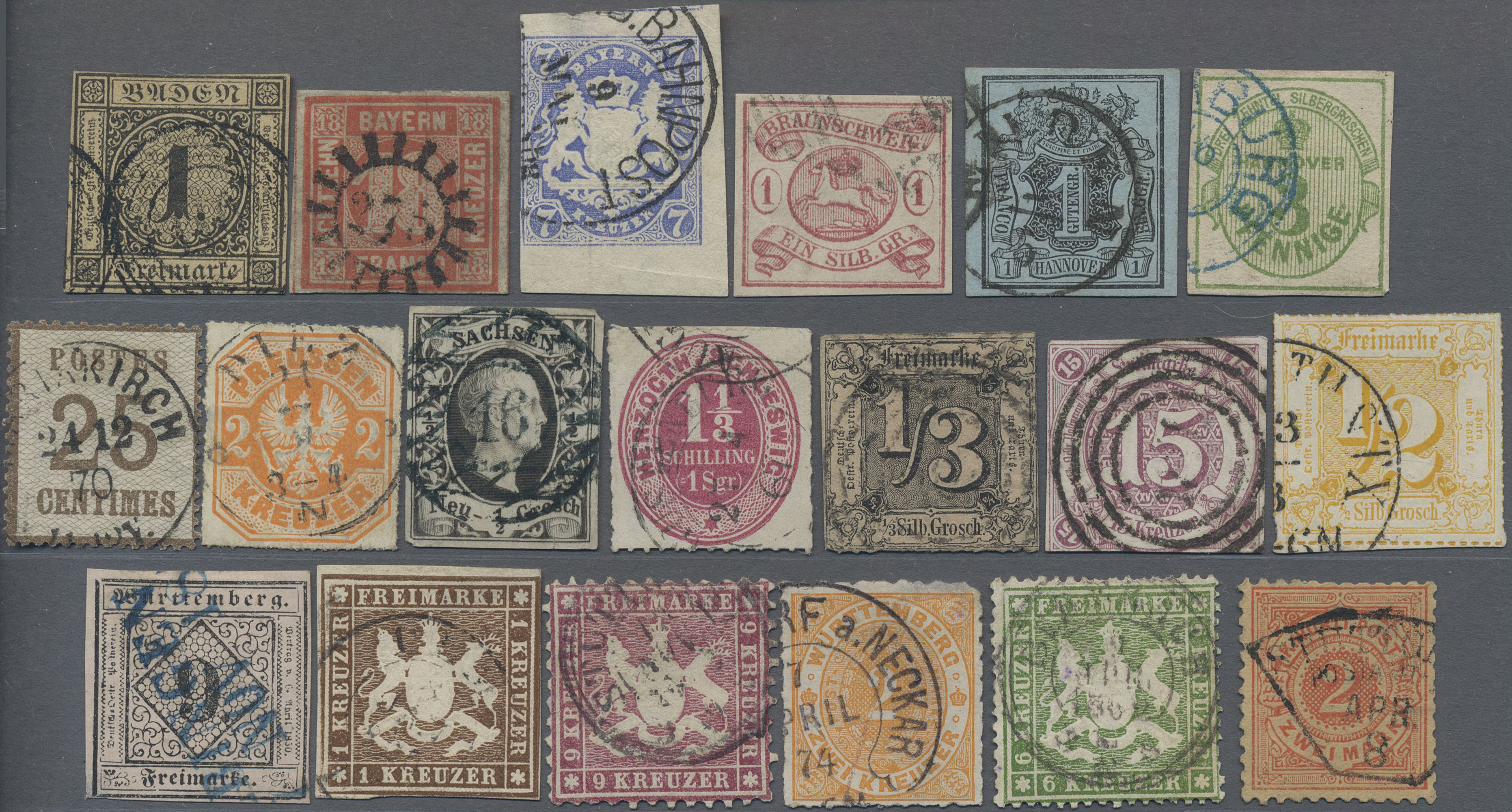 Lot 10624 - altdeutschland  -  Auktionshaus Christoph Gärtner GmbH & Co. KG 56th AUCTION - Day 5