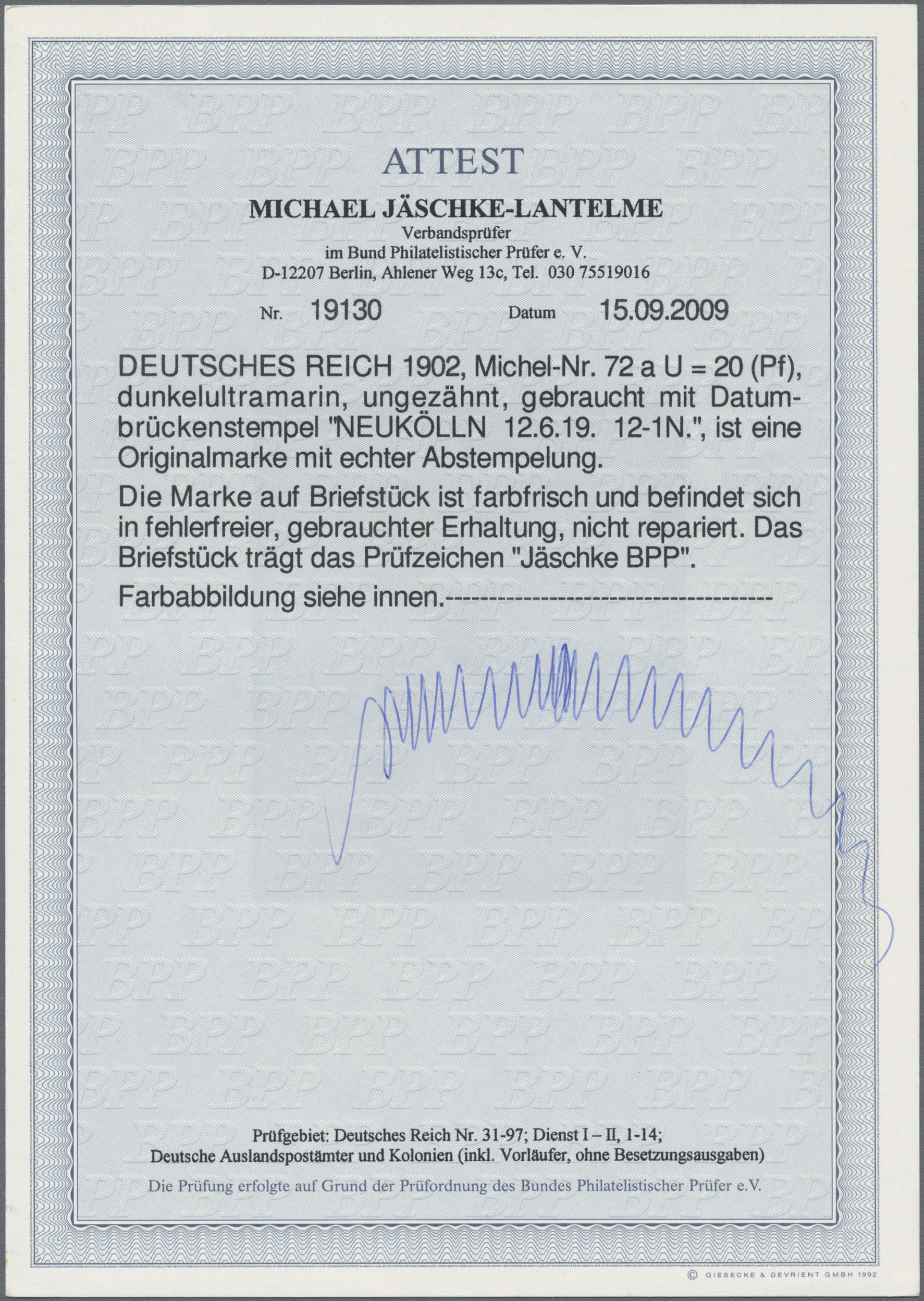 Lot 988 - Deutsches Reich - Germania  -   Auction #211