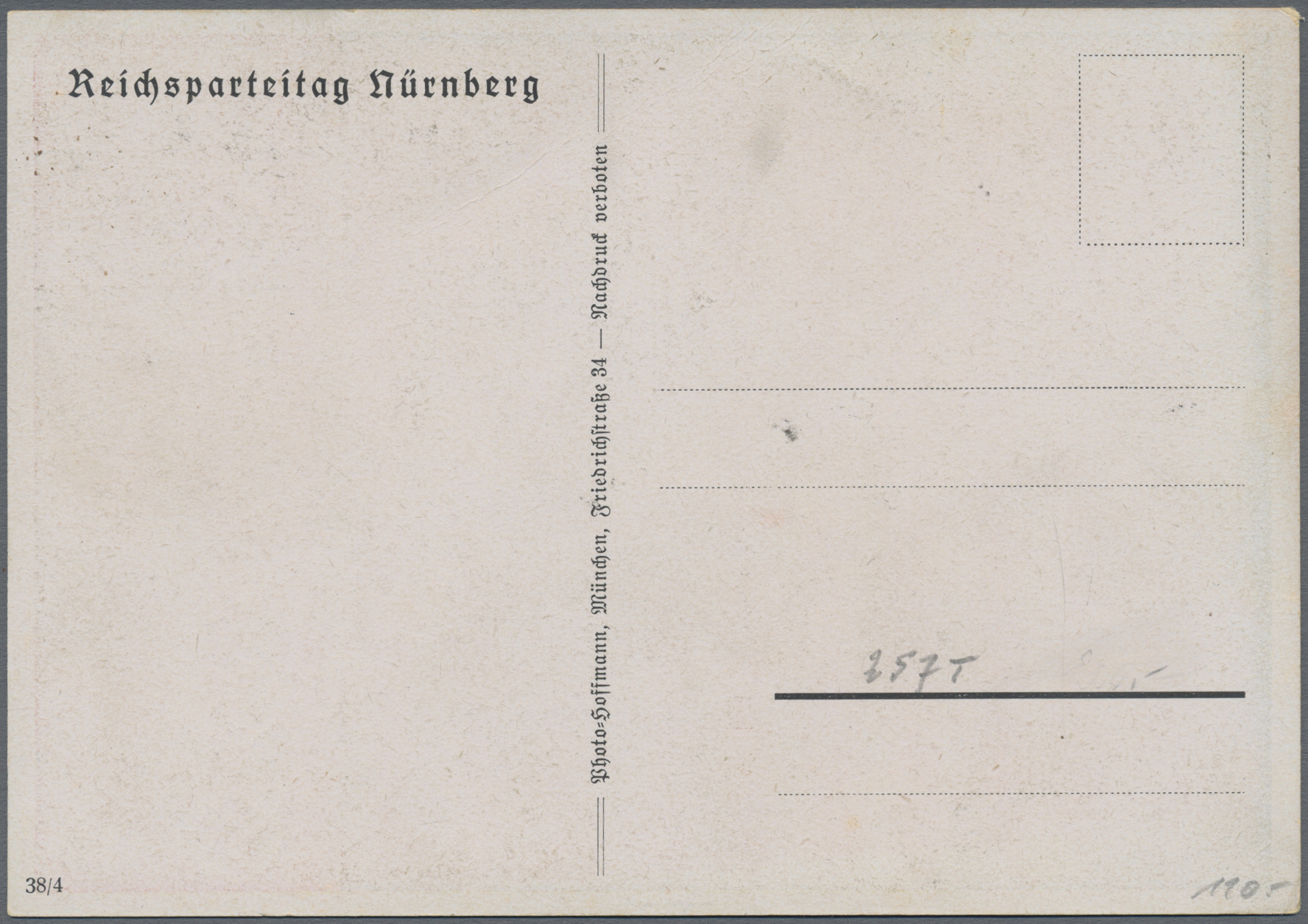 Lot 13779 - Ansichtskarten: Propaganda  -  Auktionshaus Christoph Gärtner GmbH & Co. KG 50th Auction Anniversary Auction - Day 4