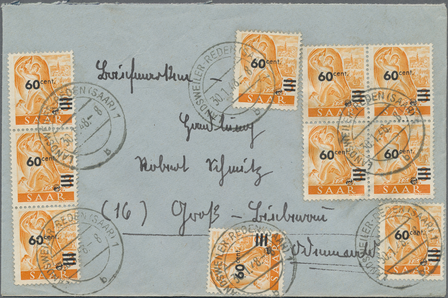 Lot 06223 - Saarland (1947/56)  -  Auktionshaus Christoph Gärtner GmbH & Co. KG 56th AUCTION - Day 3