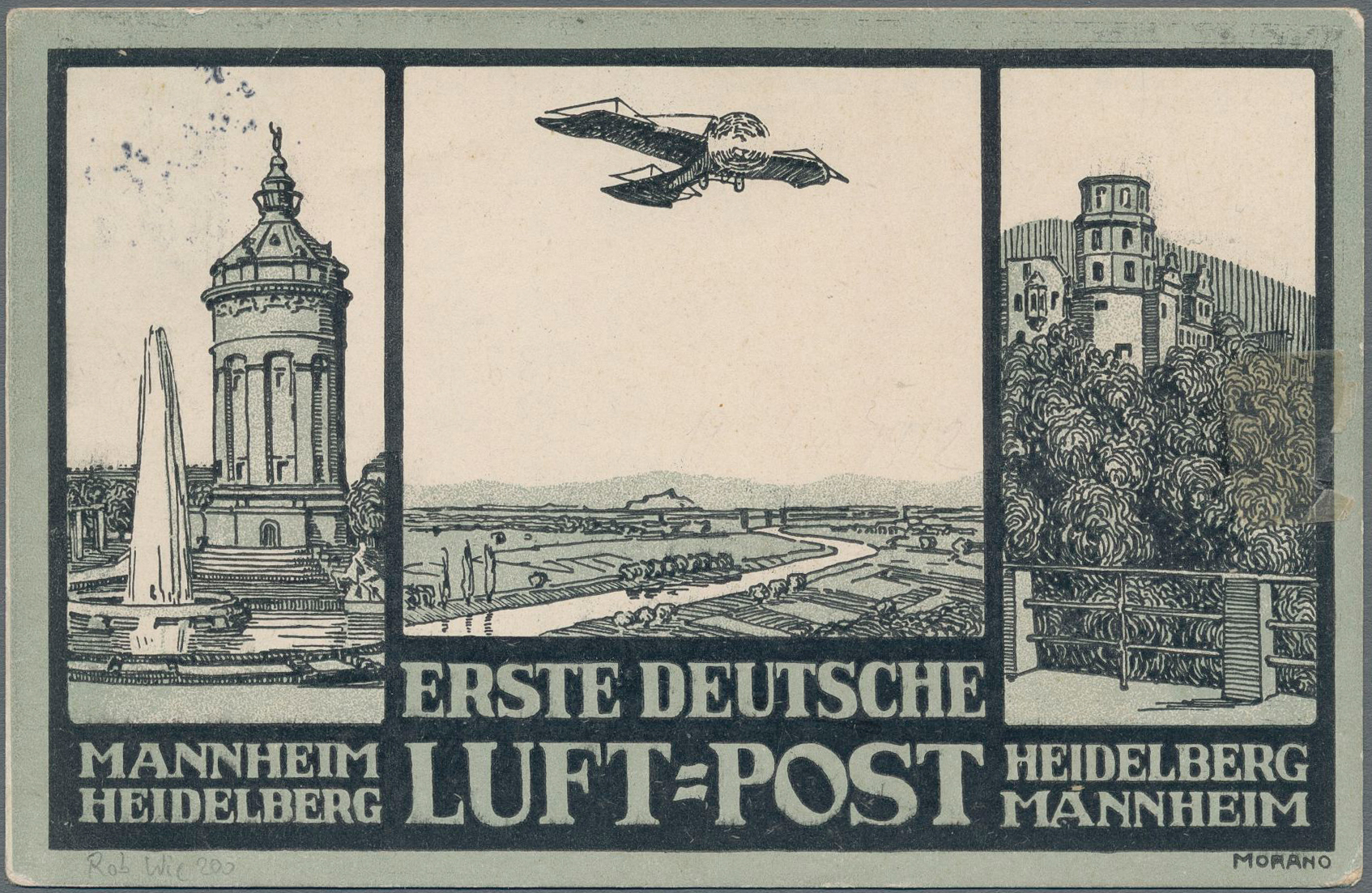 Lot 02236 - flugpost deutschland - Auktionshaus Christoph Gärtner GmbH & Co. KG 58th AUCTION - Day 2 Lot 02236 - flugpost deutschland - Auktionshaus Christoph Gärtner GmbH & Co. KG 58th AUCTION - Day 2