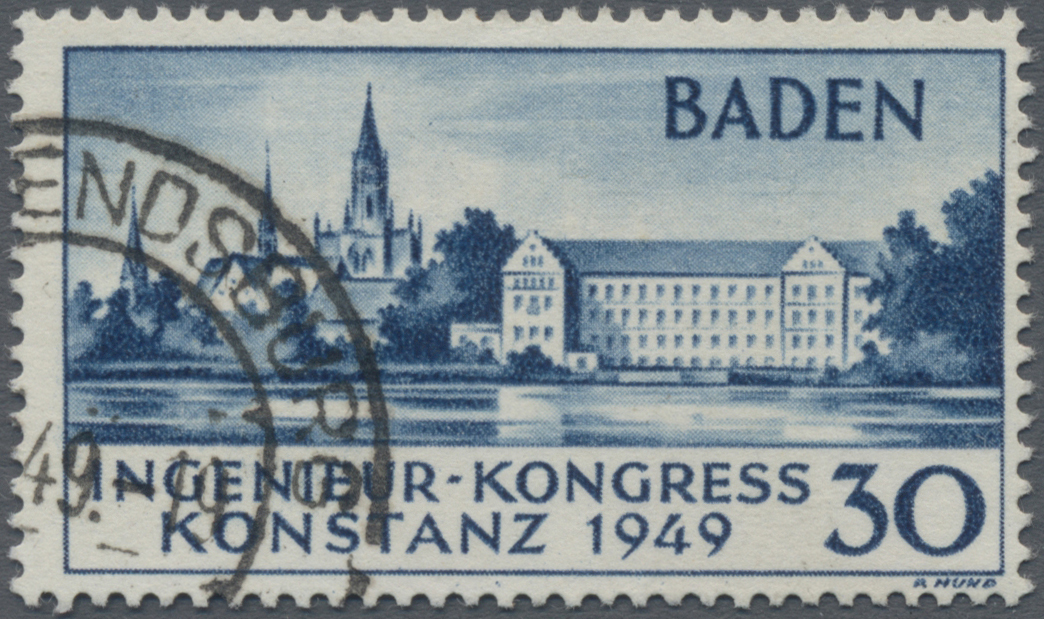 Lot 1869 - Franz√∂sische Zone - Baden  -   Auction #211