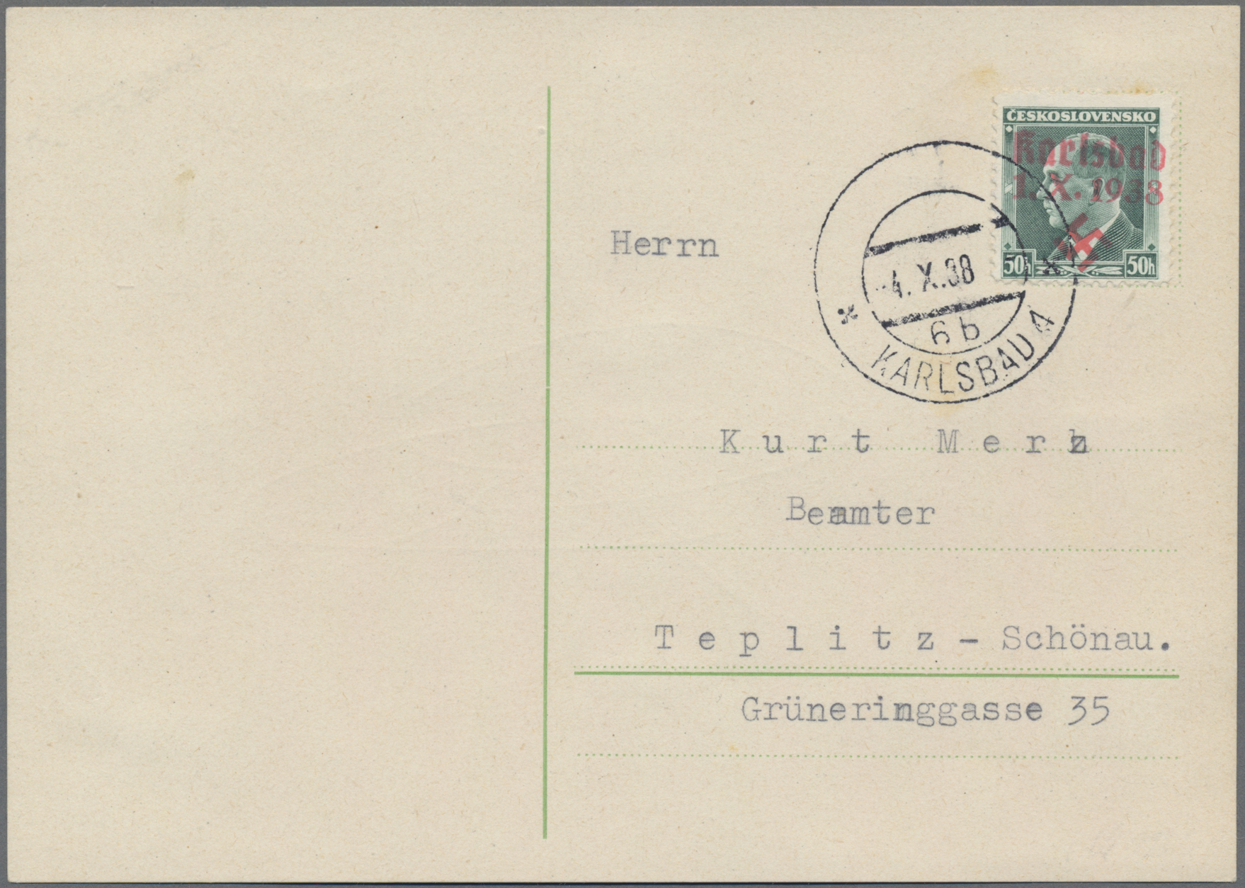 Lot 05989 - sudetenland - karlsbad  -  Auktionshaus Christoph Gärtner GmbH & Co. KG 57th AUCTION - Day 3