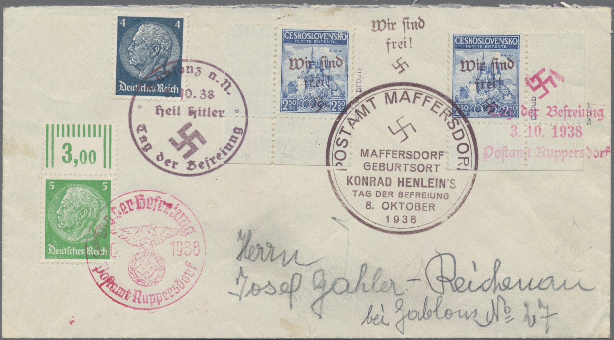 Lot 06010 - Sudetenland - Maffersdorf  -  Auktionshaus Christoph Gärtner GmbH & Co. KG 57th AUCTION - Day 3