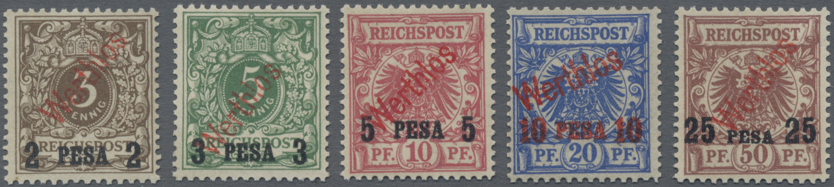 Lot 05726 - deutsch-ostafrika - Auktionshaus Christoph Gärtner GmbH & Co. KG 57th AUCTION - Day 3 Lot 05726 - deutsch-ostafrika - Auktionshaus Christoph Gärtner GmbH & Co. KG 57th AUCTION - Day 3