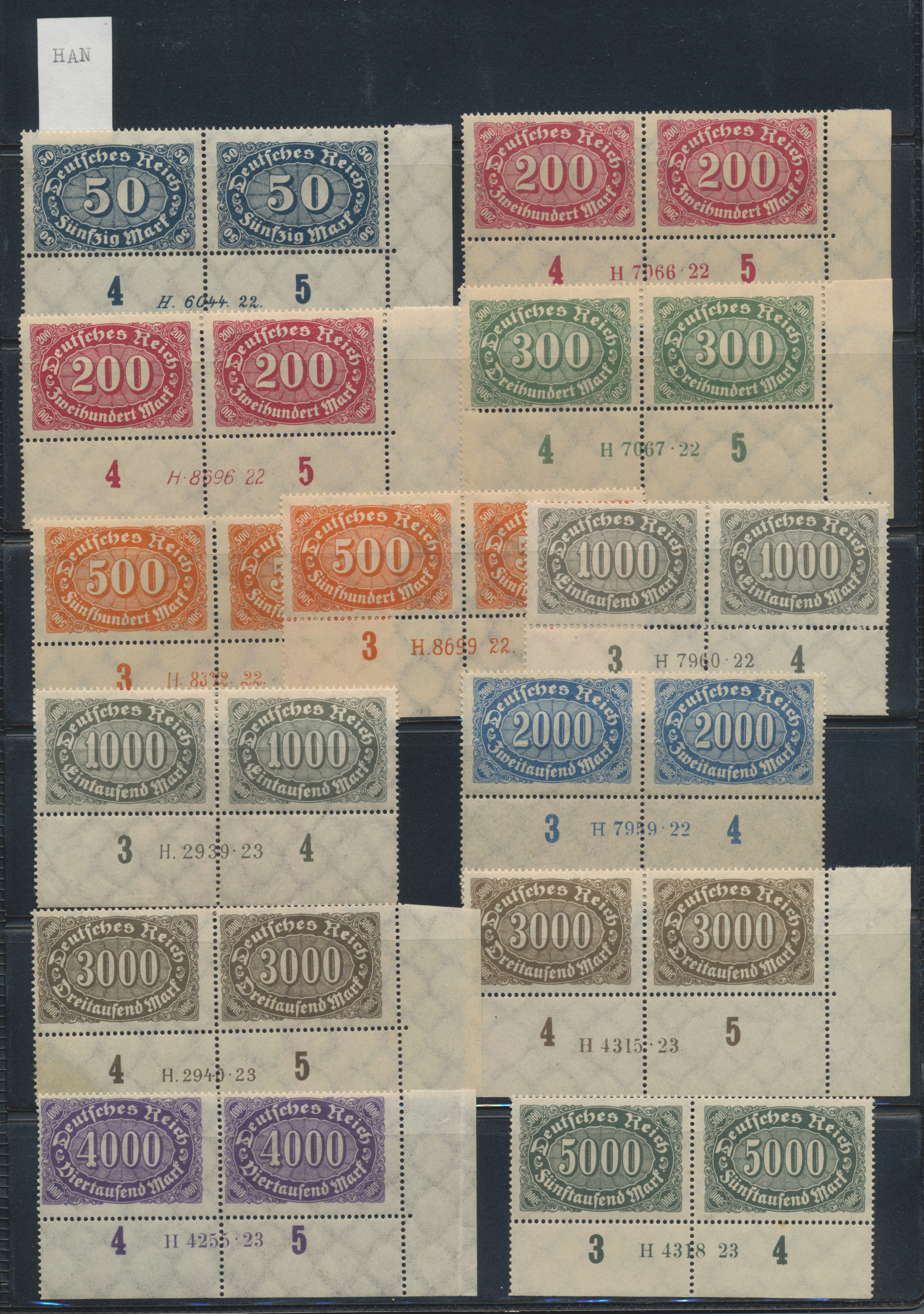 Lot 36625 - Deutsches Reich - Inflation  -  Auktionshaus Christoph Gärtner GmbH & Co. KG Sale #44 Collections Germany