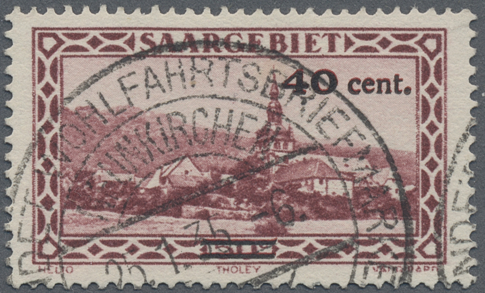 Lot 05778 - Deutsche Abstimmungsgebiete: Saargebiet - Auktionshaus Christoph Gärtner GmbH & Co. KG 58th AUCTION - Day 2 Lot 05778 - Deutsche Abstimmungsgebiete: Saargebiet - Auktionshaus Christoph Gärtner GmbH & Co. KG 58th AUCTION - Day 2