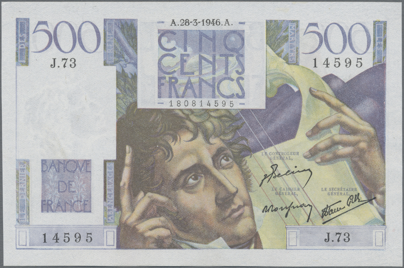 Lot 1165 - France / Frankreich | Banknoten - Auktionshaus Christoph Gärtner GmbH & Co. KG 58th AUCTION - Day 1 Lot 1165 - France / Frankreich | Banknoten - Auktionshaus Christoph Gärtner GmbH & Co. KG 58th AUCTION - Day 1