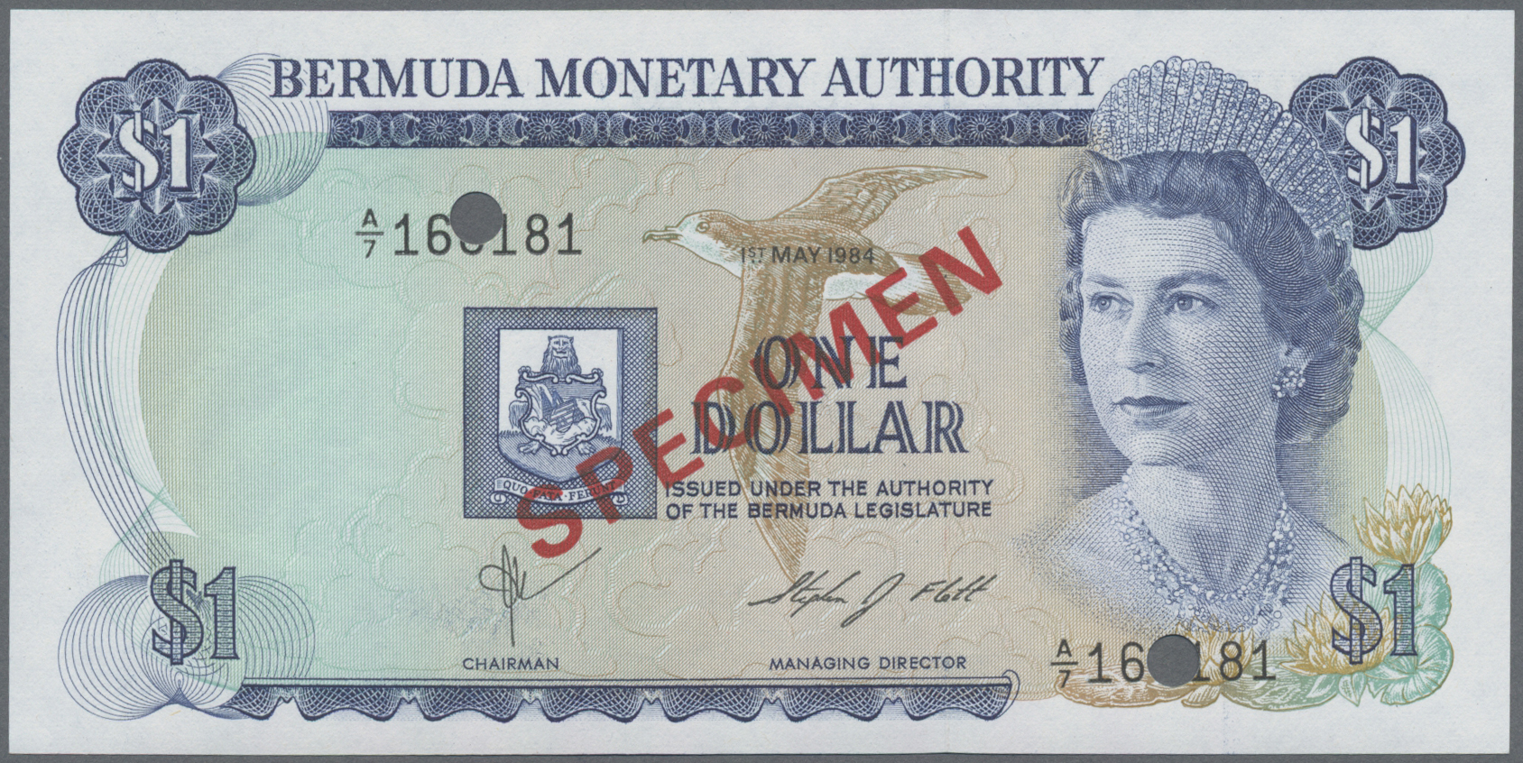 Lot 01173 - Bermuda | Banknoten - Auktionshaus Christoph Gärtner GmbH & Co. KG Sale #45 Banknotes Worldwide Lot 01173 - Bermuda | Banknoten - Auktionshaus Christoph Gärtner GmbH & Co. KG Sale #45 Banknotes Worldwide