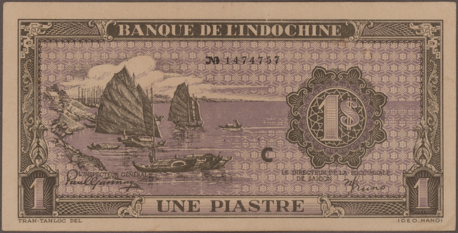 French Indochina / Französisch Indochina | Banknoten Stamp Auctions