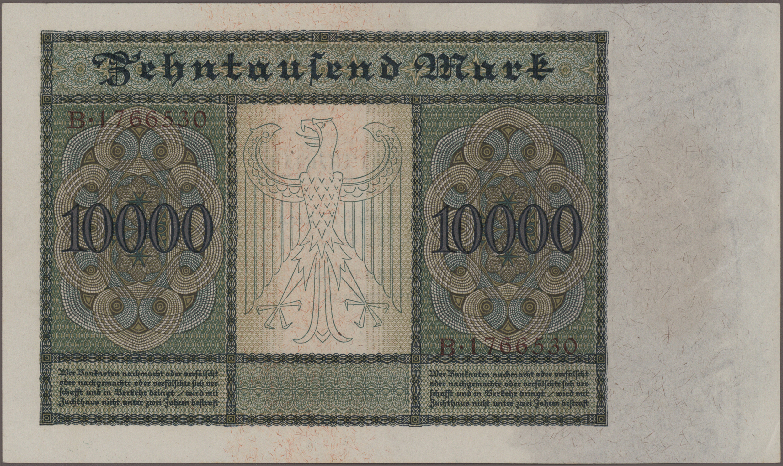Lot 01743 - Deutschland - Deutsches Reich bis 1945 | Banknoten - Auktionshaus Christoph Gärtner GmbH & Co. KG 58th AUCTION - Day 1 Lot 01743 - Deutschland - Deutsches Reich bis 1945 | Banknoten - Auktionshaus Christoph Gärtner GmbH & Co. KG 58th AUCTION - Day 1