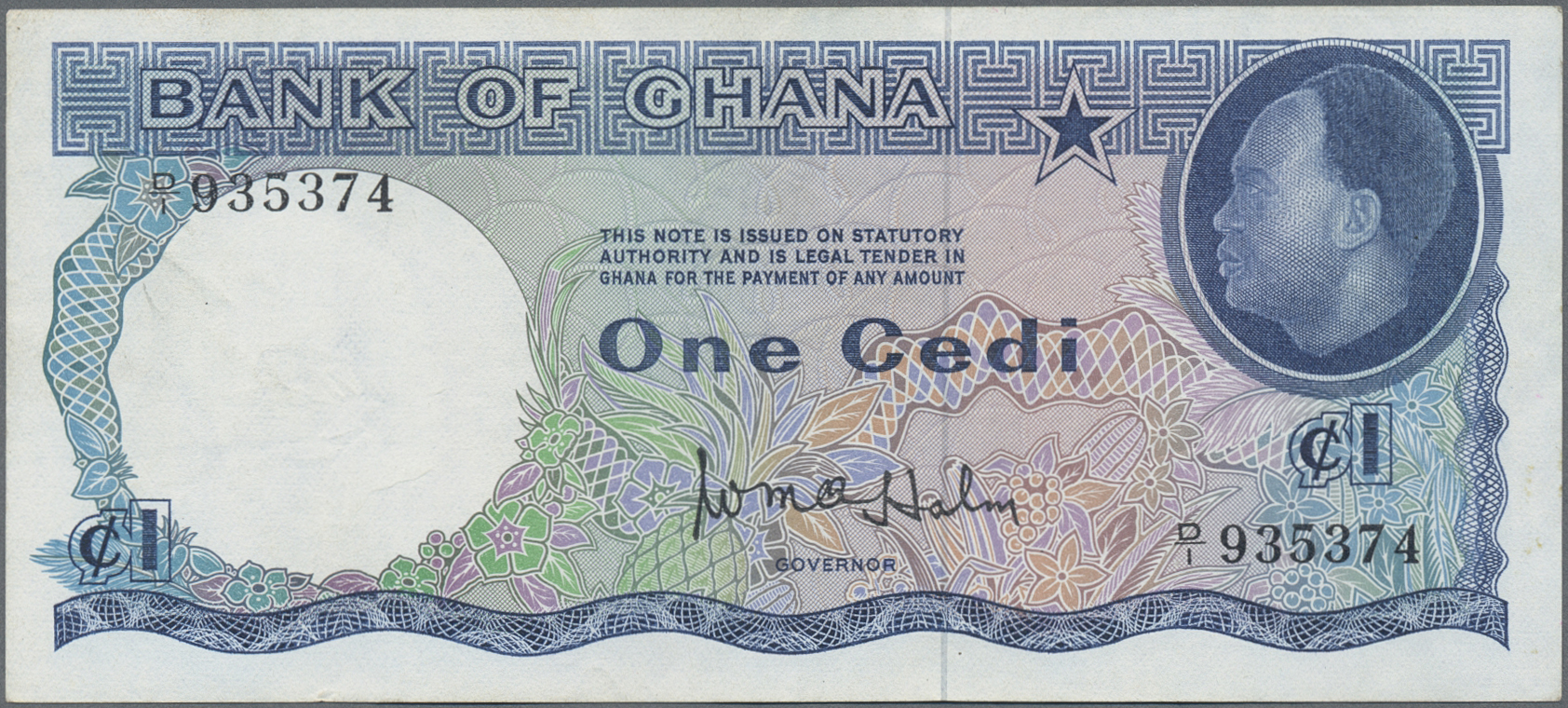 Lot 01208 - Ghana | Banknoten - Auktionshaus Christoph Gärtner GmbH & Co. KG 58th AUCTION - Day 1 Lot 01208 - Ghana | Banknoten - Auktionshaus Christoph Gärtner GmbH & Co. KG 58th AUCTION - Day 1