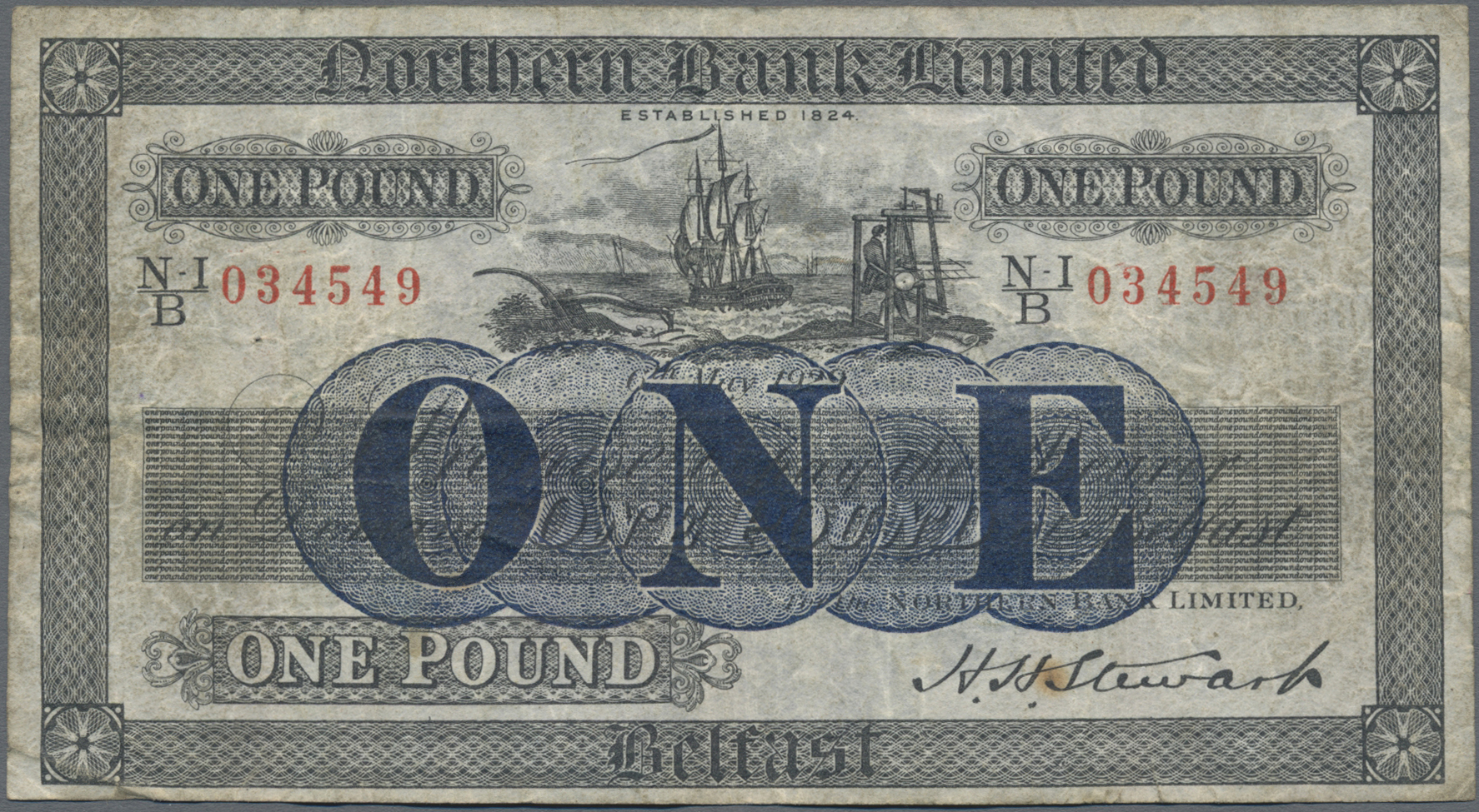 Lot 02153 - Northern Ireland / Nordirland | Banknoten - Auktionshaus Christoph Gärtner GmbH & Co. KG Sale #45 Banknotes Worldwide Lot 02153 - Northern Ireland / Nordirland | Banknoten - Auktionshaus Christoph Gärtner GmbH & Co. KG Sale #45 Banknotes Worldwide