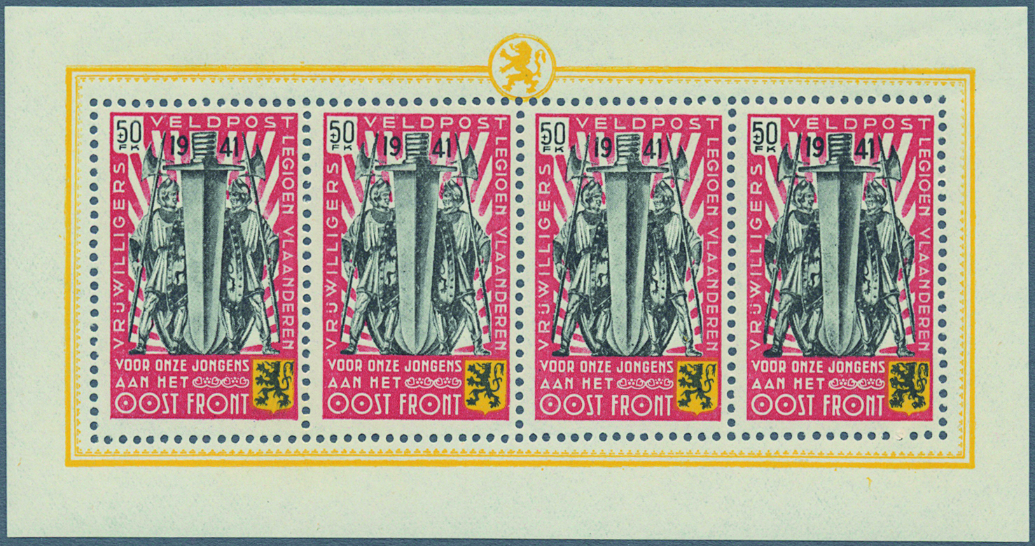 Lot 00232 - Dt. Besetzung II WK - Belgien - Flämische Legion - Auktionshaus Christoph Gärtner GmbH & Co. KG Intenational Rarities and contains lots from the collection of Peter Zgonc Lot 00232 - Dt. Besetzung II WK - Belgien - Flämische Legion - Auktionshaus Christoph Gärtner GmbH & Co. KG Intenational Rarities and contains lots from the collection of Peter Zgonc