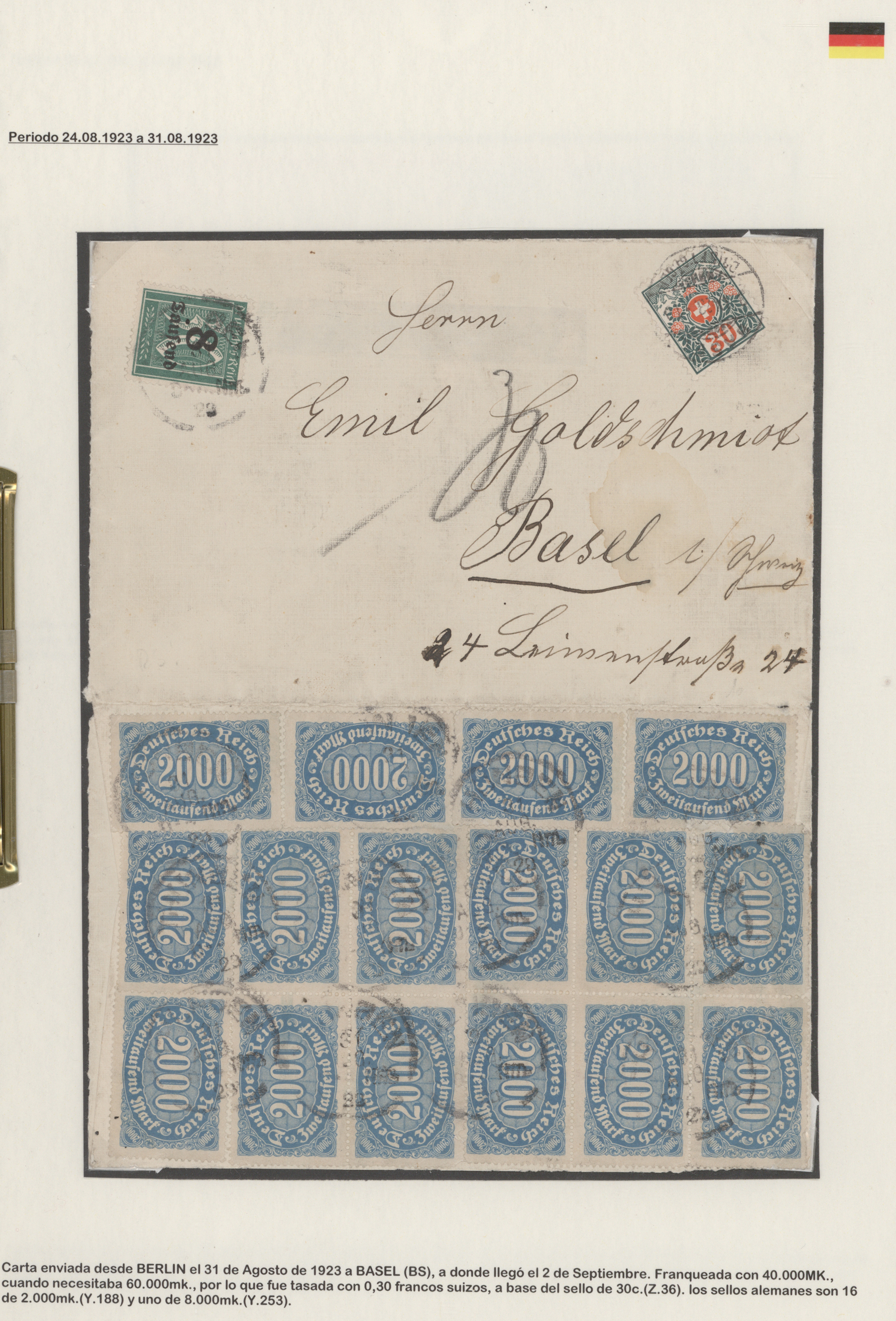 Lot 14105 - Deutsches Reich - Inflation - Auktionshaus Christoph Gärtner GmbH & Co. KG 58th AUCTION - Day 5 Lot 14105 - Deutsches Reich - Inflation - Auktionshaus Christoph Gärtner GmbH & Co. KG 58th AUCTION - Day 5