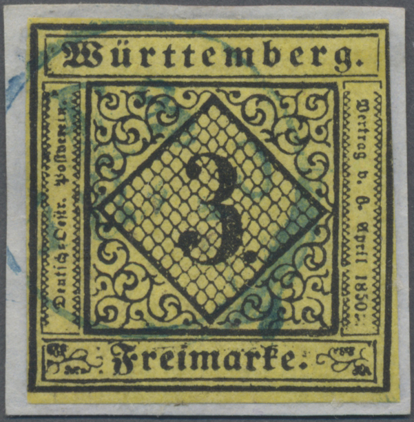 Lot 4804 - württemberg - stempel  -  Auktionshaus Christoph Gärtner GmbH & Co. KG 54th AUCTION - Day 3